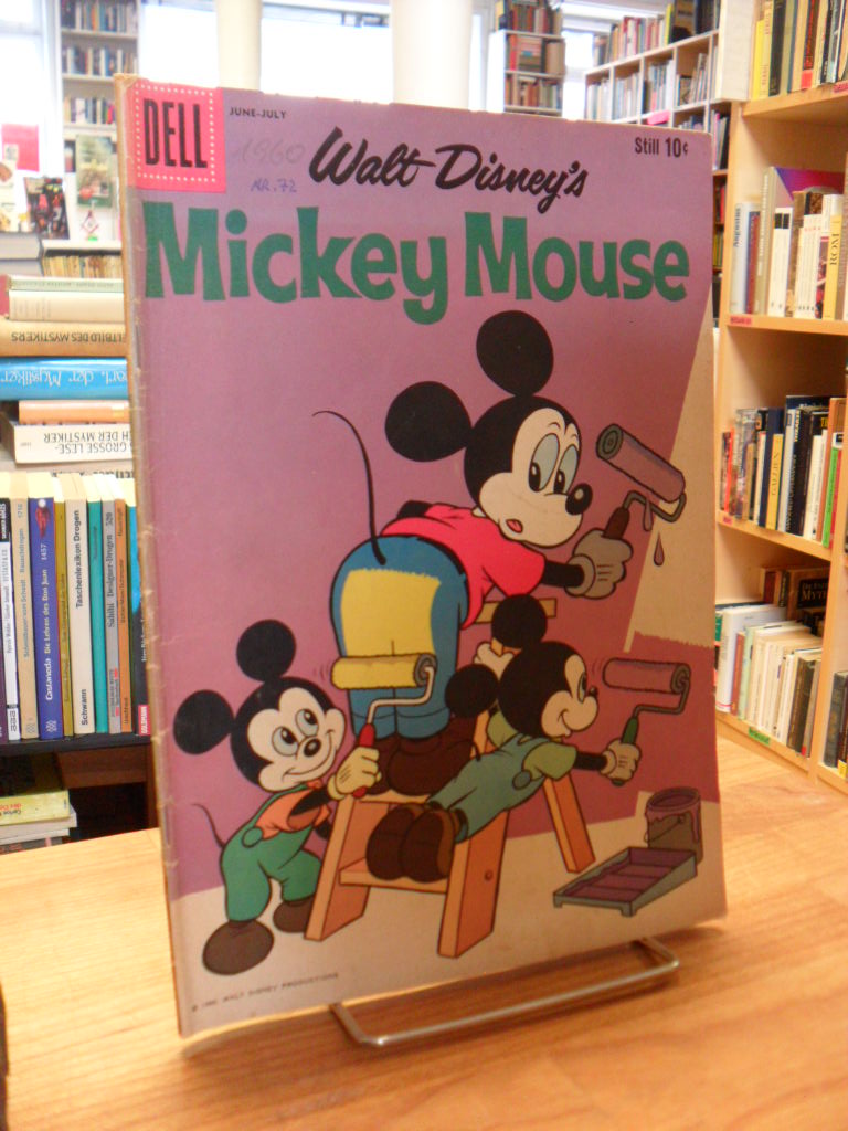 Disney, Mickey Mouse, No. 72, Feb-March 1960, Disney, Mickey Mouse, No. 72, Feb-March 1960,