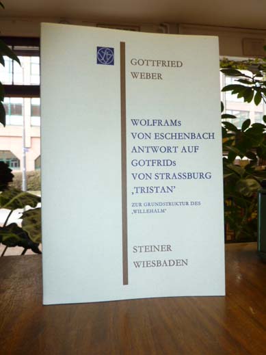 Weber, Wolframs von Eschenbach Antwort auf Gotfrids von Strassburg ‚Tristan‘ – Z