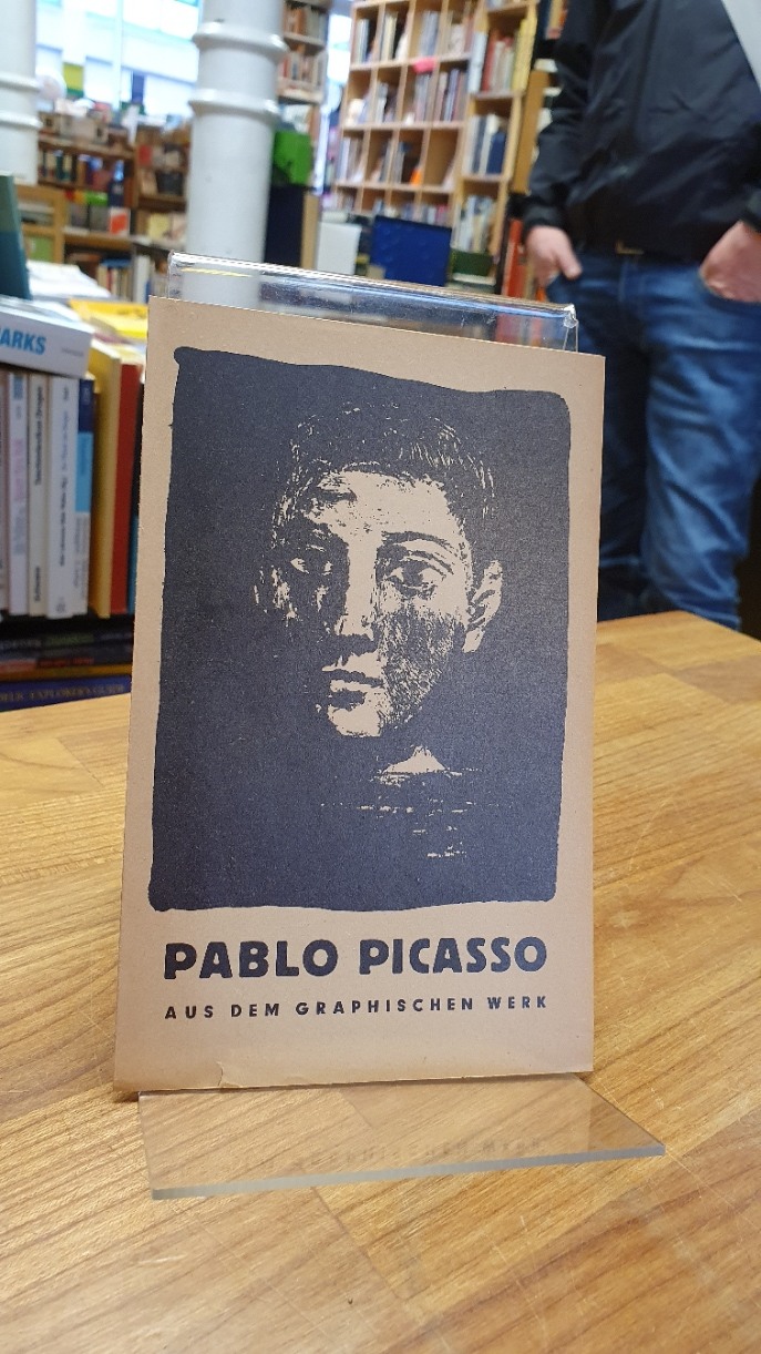 Picasso, Verlagswerbung für ‚Pablo Picasso – Aus dem graphischen Werk‘,