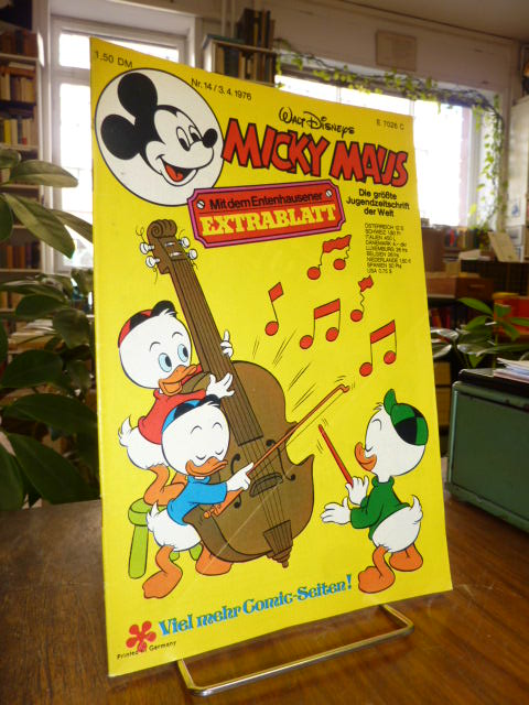 Disney, Micky Maus – Die größte Jugendzeitschrift der Welt, Nr. 14 vom 3.4.1976,