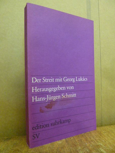 Schmitt, Der Streit mit Georg Lukács – Beiträge von Lothar Baier, Kurt Batt, Alb