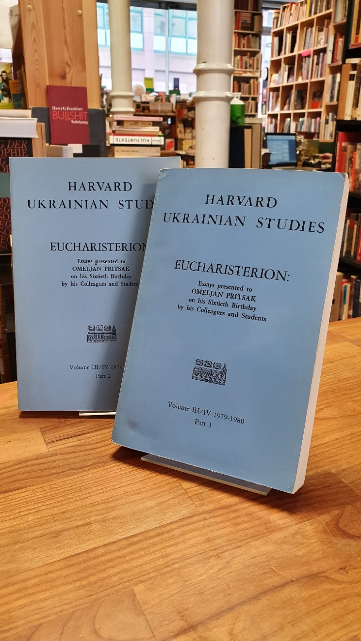 Ukraine / Sevcenk, Eucharisterion – Essays Presented To Omeljan Pritsak On His S