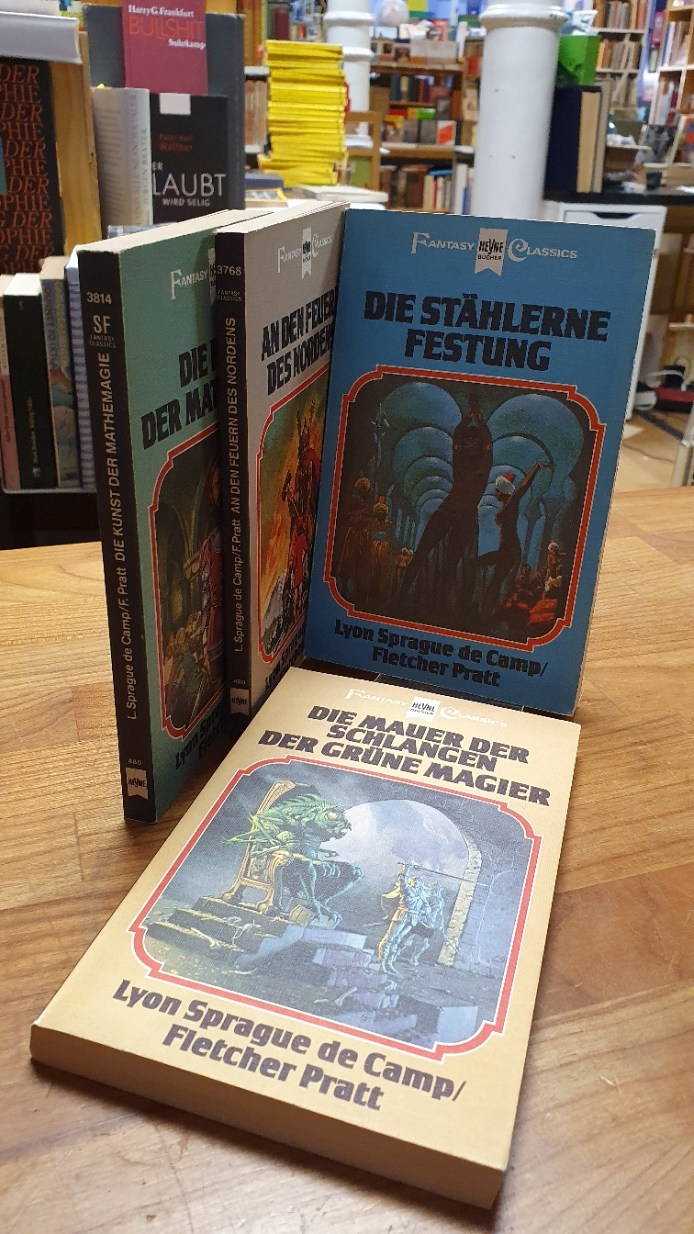 De Camp, Harold Sheas Abenteuer – Band 1, Band 2, Band 3 und Band 5 – Konvolut v De Camp, Harold Sheas Abenteuer – Band 1, Band 2, Band 3 und Band 5 – Konvolut v