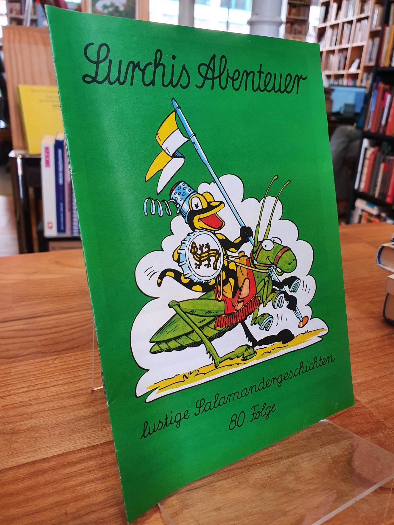Salamander AG (Hrsg.), Lurchis Abenteuer – Lustige Salamandergeschichten, 80. Fo