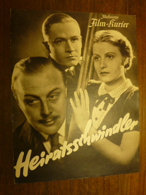 Filmprogramm / Illustrierter Film-Kurier, Heiratsschwindler (BFK Nr. 2738), Filmprogramm / Illustrierter Film-Kurier, Heiratsschwindler (BFK Nr. 2738),
