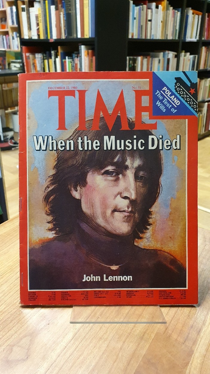 Grunwald, Time – No 51 – December 22, 1980: When The Music Died – John Lennon,