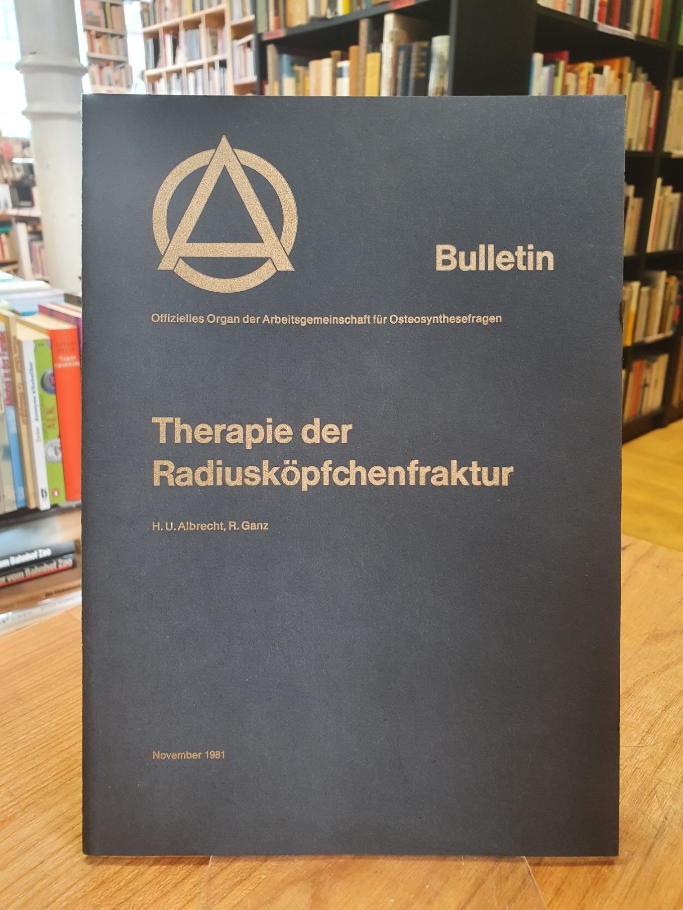 Albrecht, Therapie der Radiusköpchenfraktur,