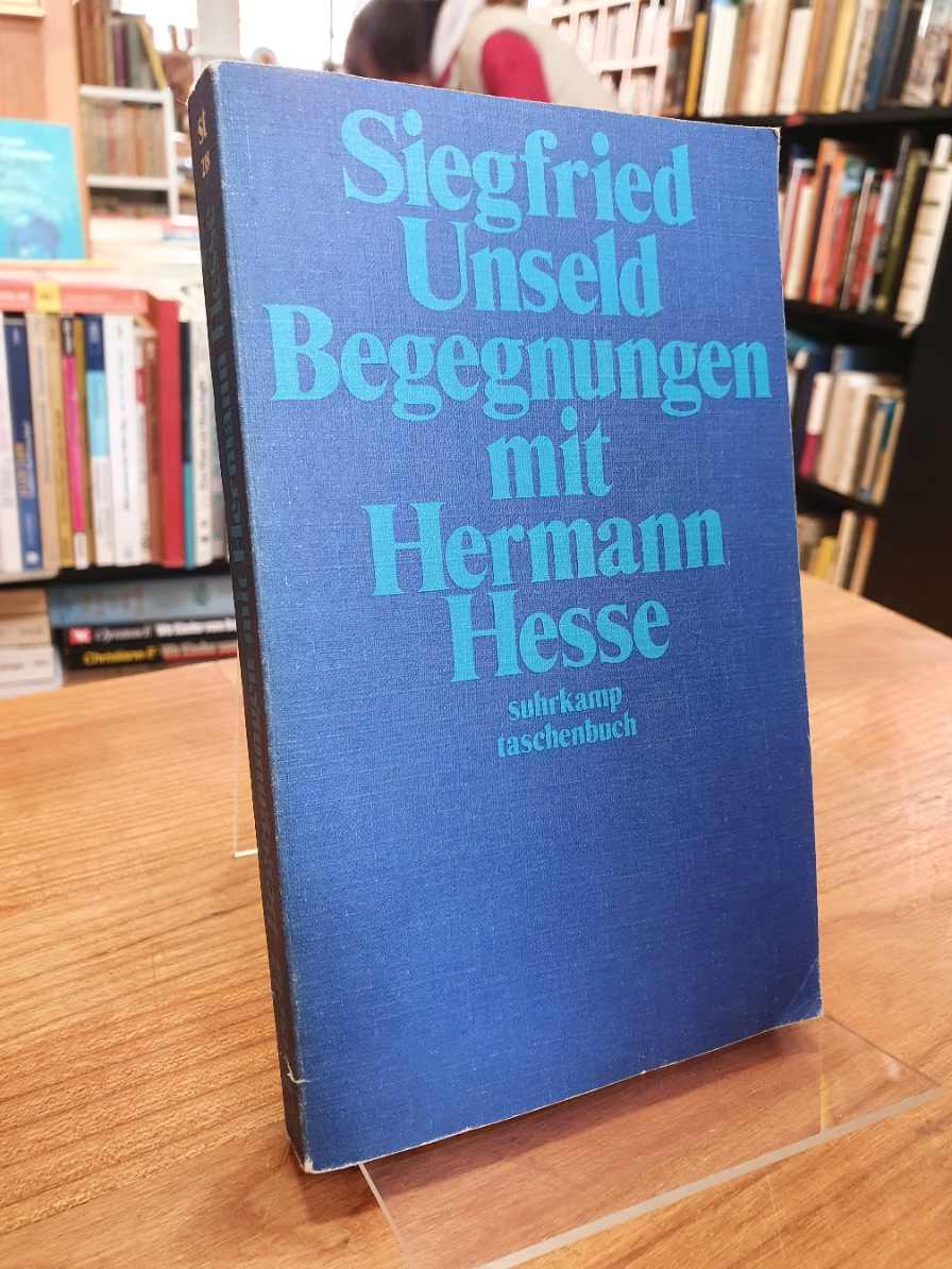 Hesse, Begegnungen mit Hermann Hesse, Hesse, Begegnungen mit Hermann Hesse,