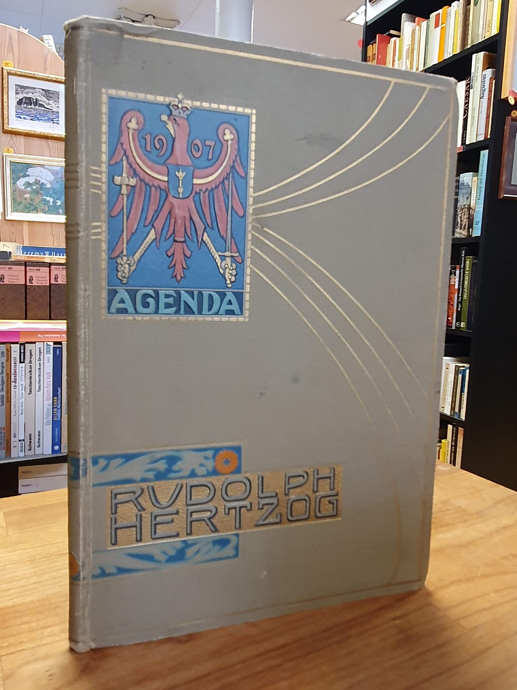 Jahreskalender / Lindenberg, Agenda Rudolph Herzog 1907, Jahreskalender / Lindenberg, Agenda Rudolph Herzog 1907,