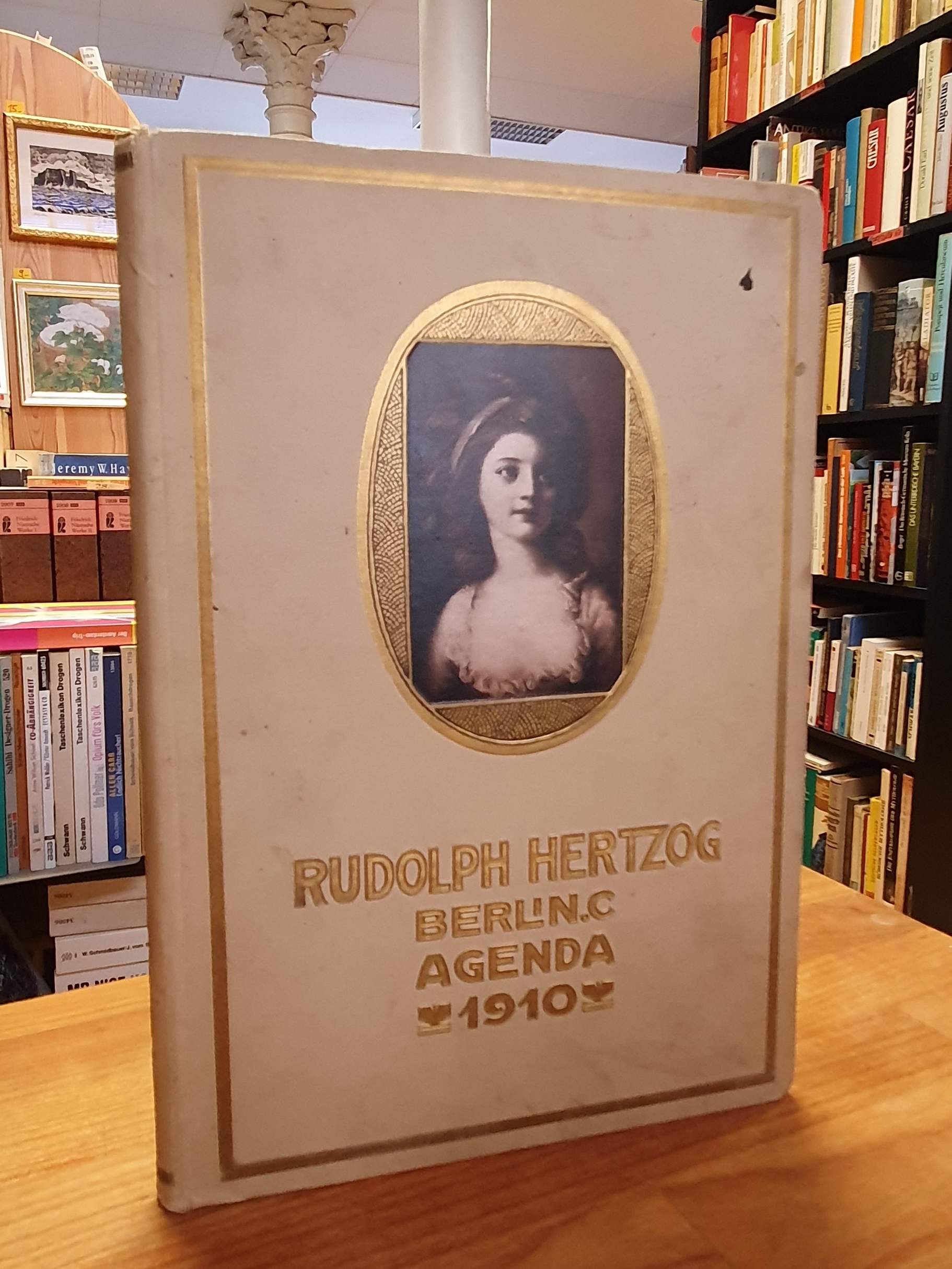 Jahreskalender / Pietsch, Agenda Rudolph Herzog 1910, Jahreskalender / Pietsch, Agenda Rudolph Herzog 1910,
