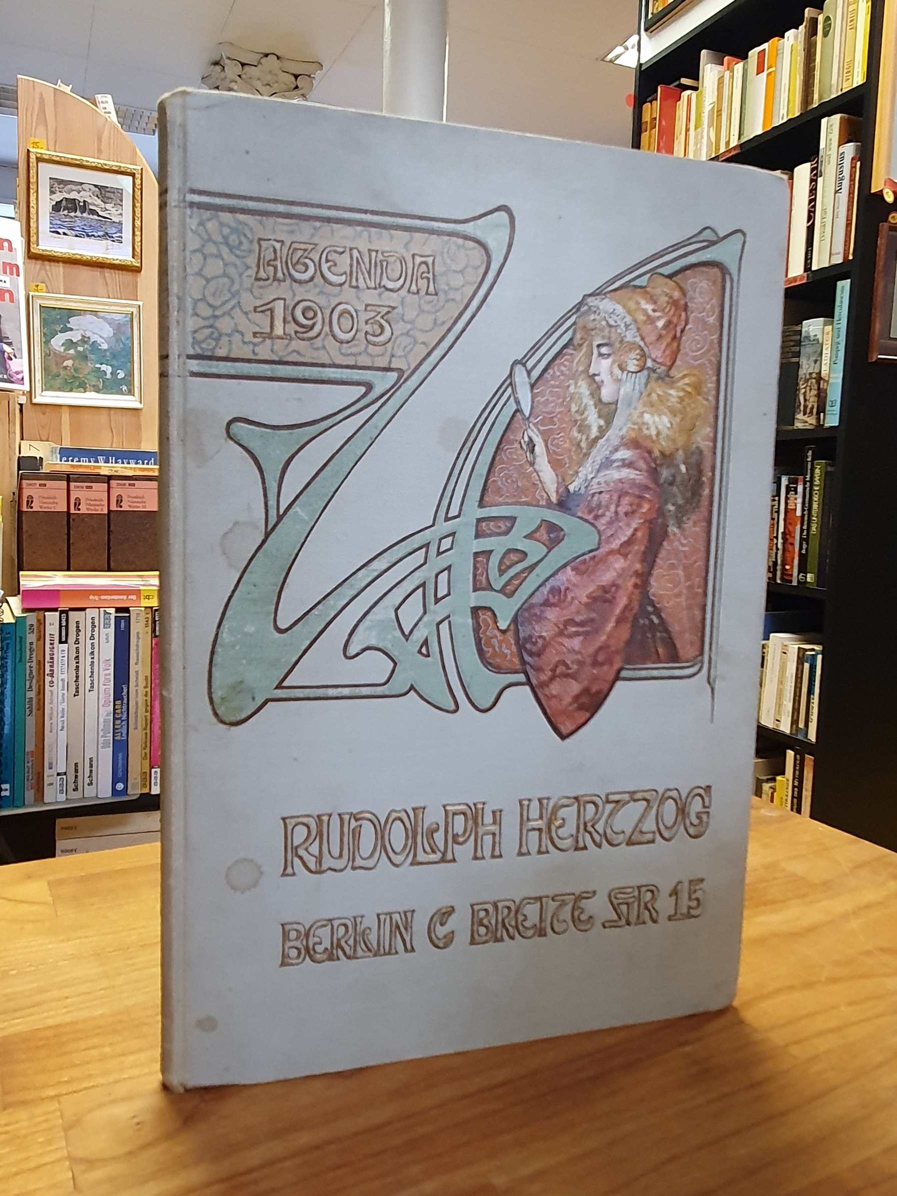 Jahreskalender / Agenda Rudolph Herzog 1903, Jahreskalender / Agenda Rudolph Herzog 1903,