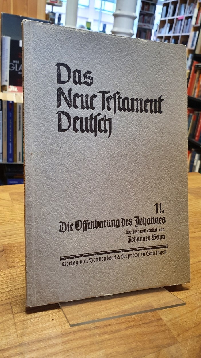 brehm, Das Neue Testament Deutsch – Neues Göttiger Bibelwerk – herausgebe