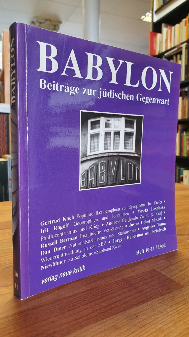 Brumlik, Babylon – Beiträge zur jüdischen Gegenwart – Heft 10 – 11 / 1992, Brumlik, Babylon – Beiträge zur jüdischen Gegenwart – Heft 10 – 11 / 1992,