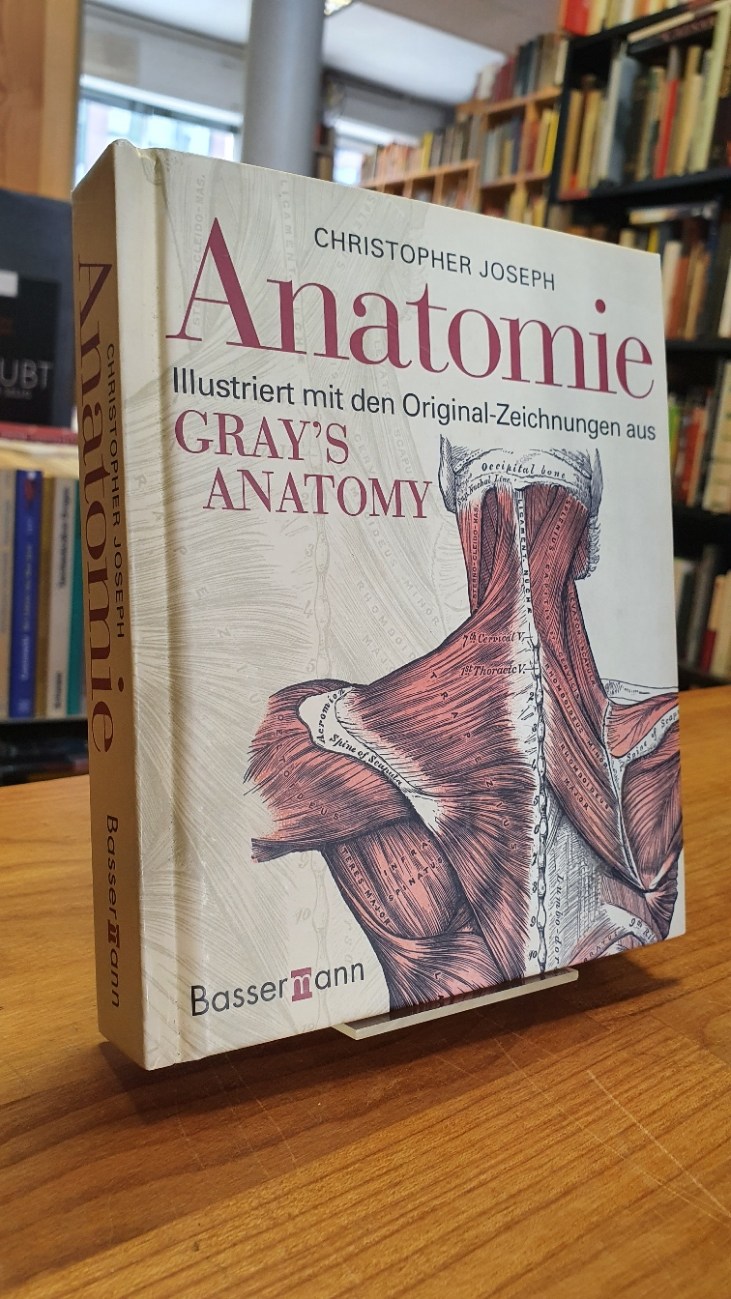 Joseph, Anatomie – illustriert mit Original-Zeichnungen aus Gray’s Anatomy,