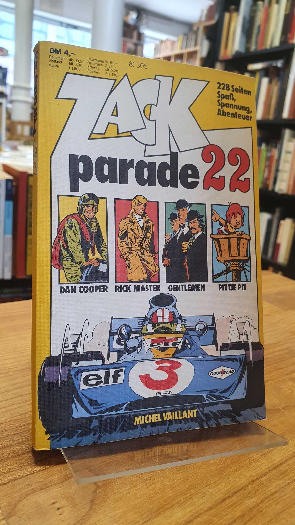 Prüfer, Zack Parade 22 (auch: Zackparade oder Zack-Parade) – 12 Comic-Abenteuer