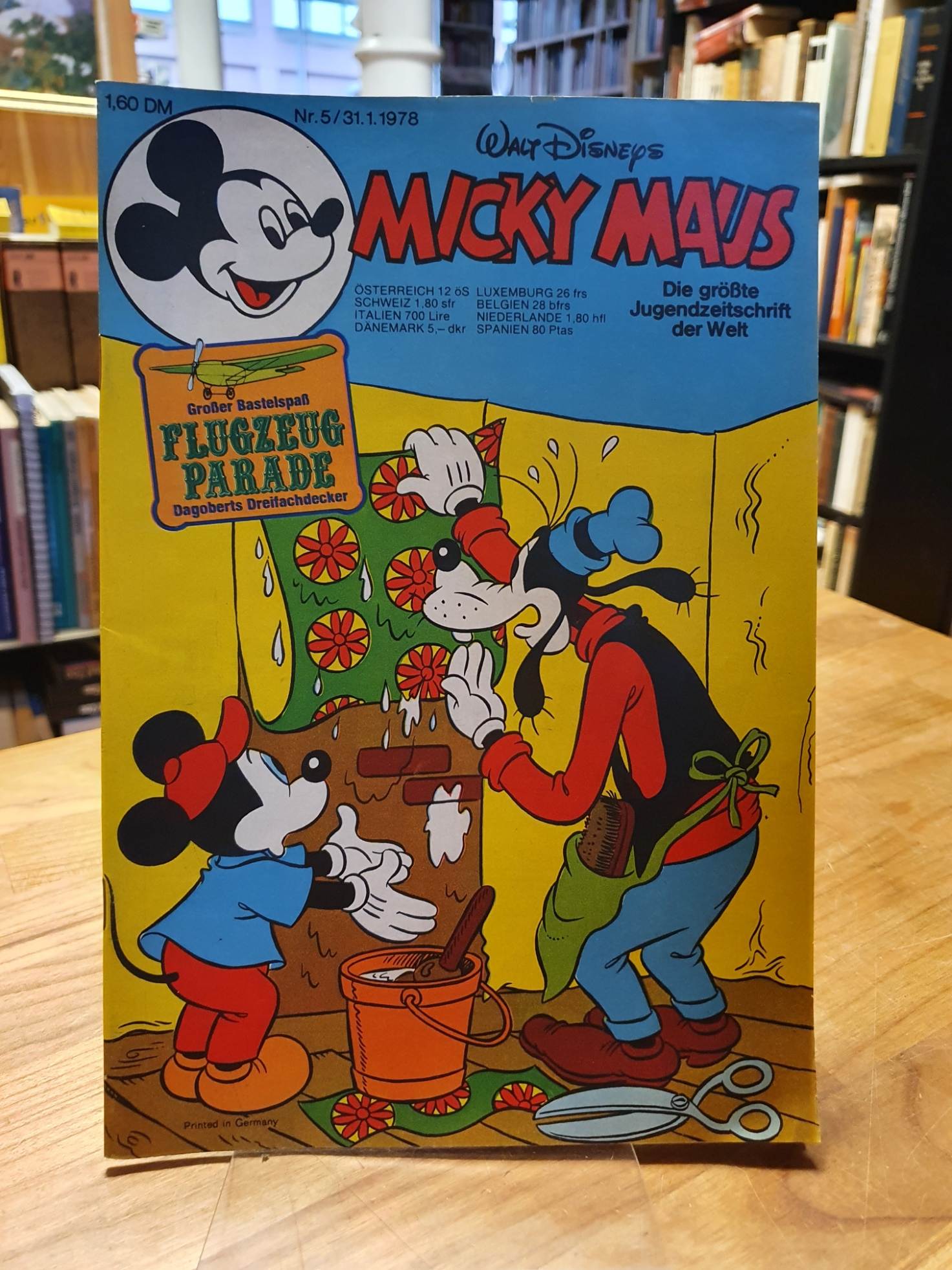 Disney, Micky Maus – Die größte Jugendzeitschrift der Welt, Nr. 17 vom 25.4.1978 Disney, Micky Maus – Die größte Jugendzeitschrift der Welt, Nr. 17 vom 25.4.1978