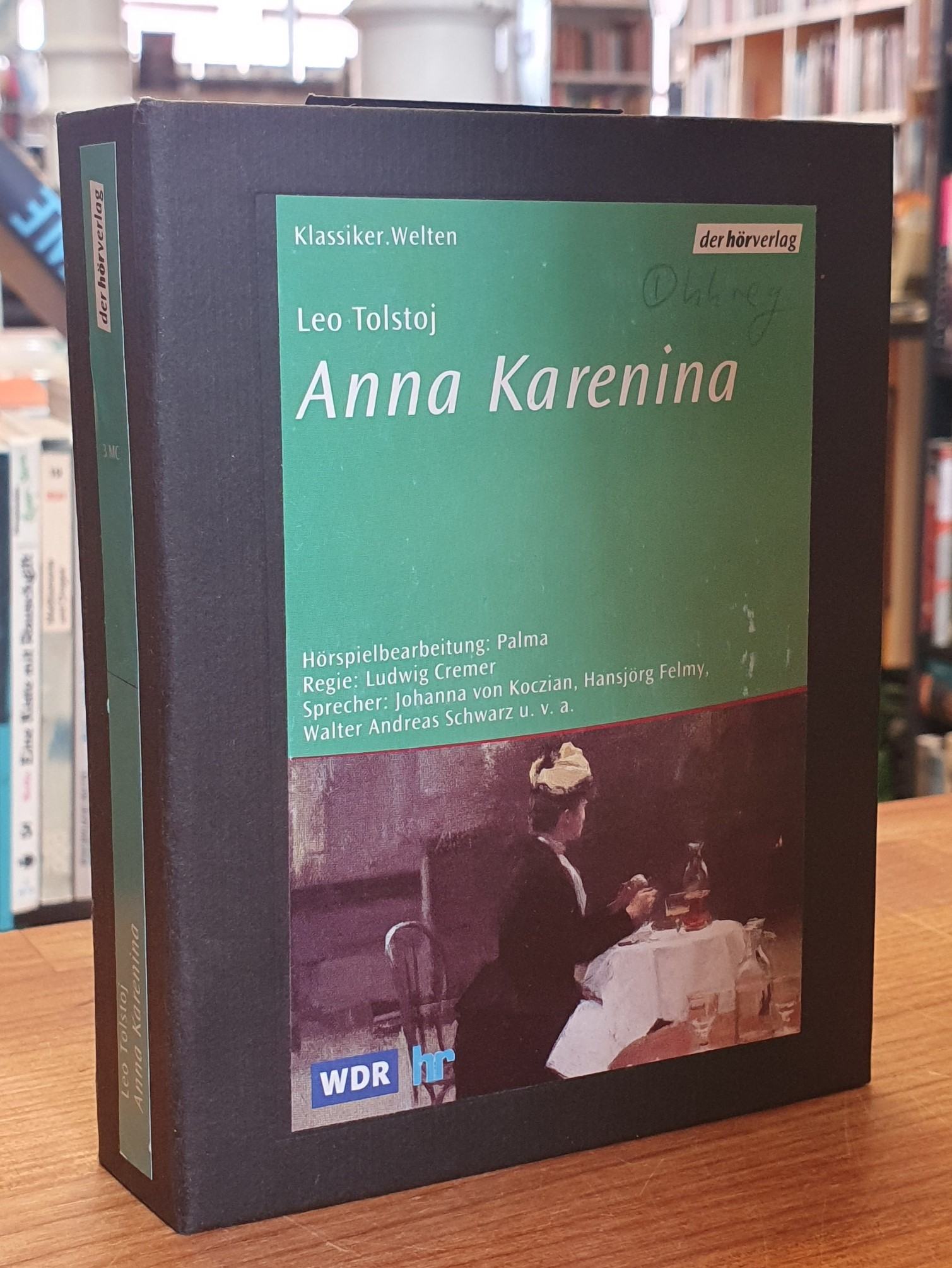 Tolstoi, Anna Karenina – Hörspiel -3  Kassetten,