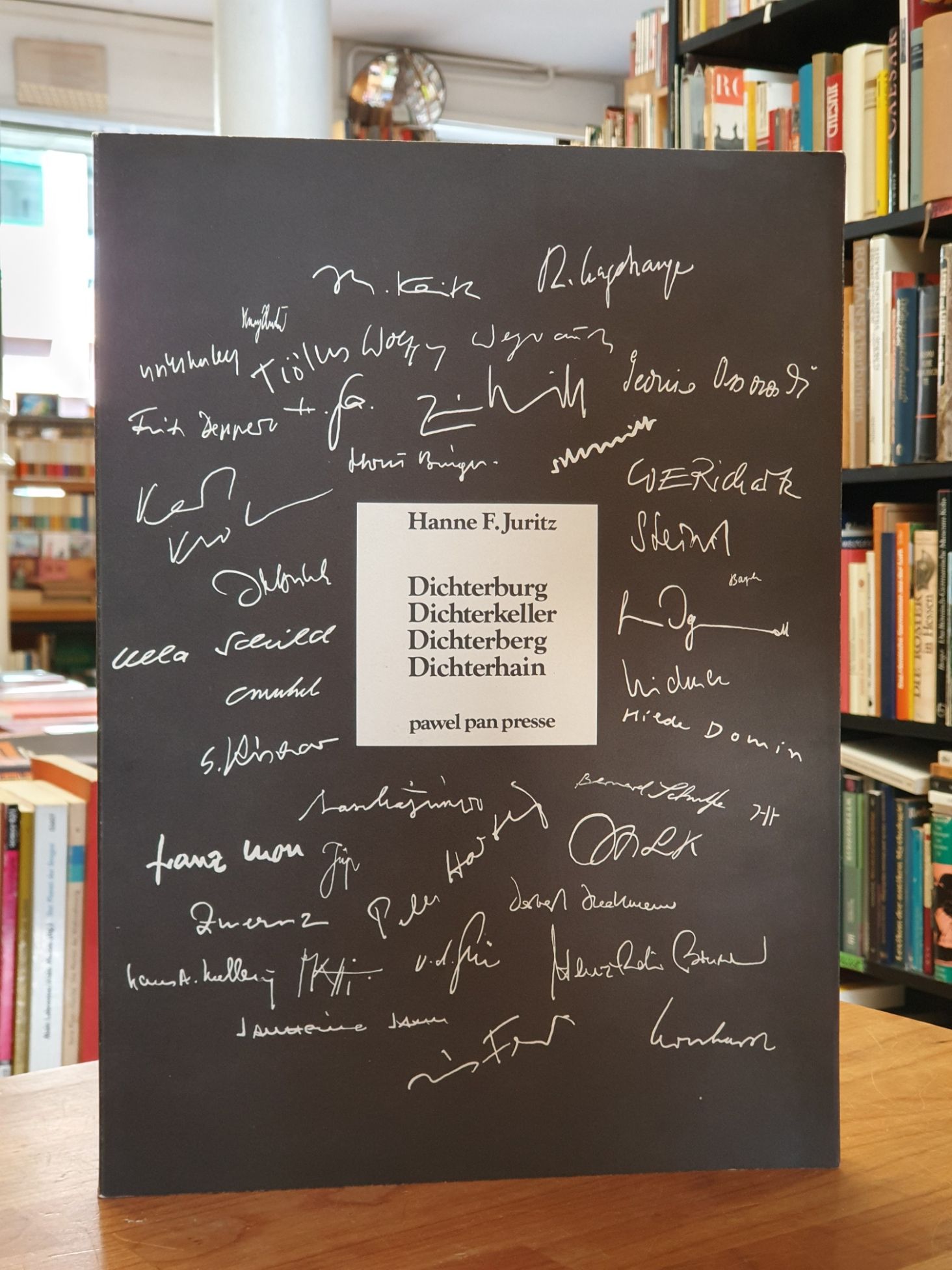 Juritz, Dichterburg, Dichterkeller, Dichterberg, Dichterhain – Begegnungen mit 2