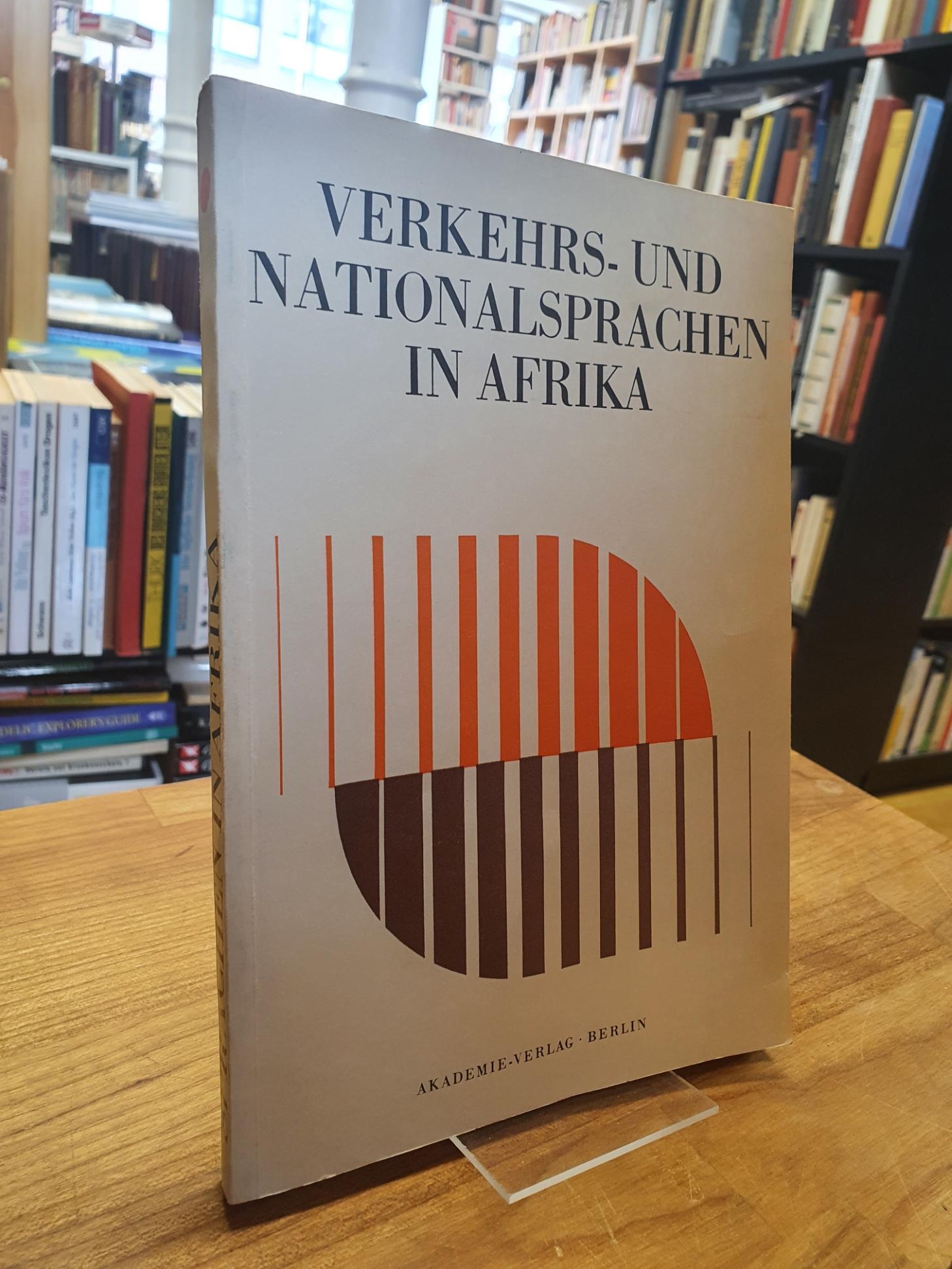 Verkehrs- und Nationalsprachen in Afrika, Verkehrs- und Nationalsprachen in Afrika,