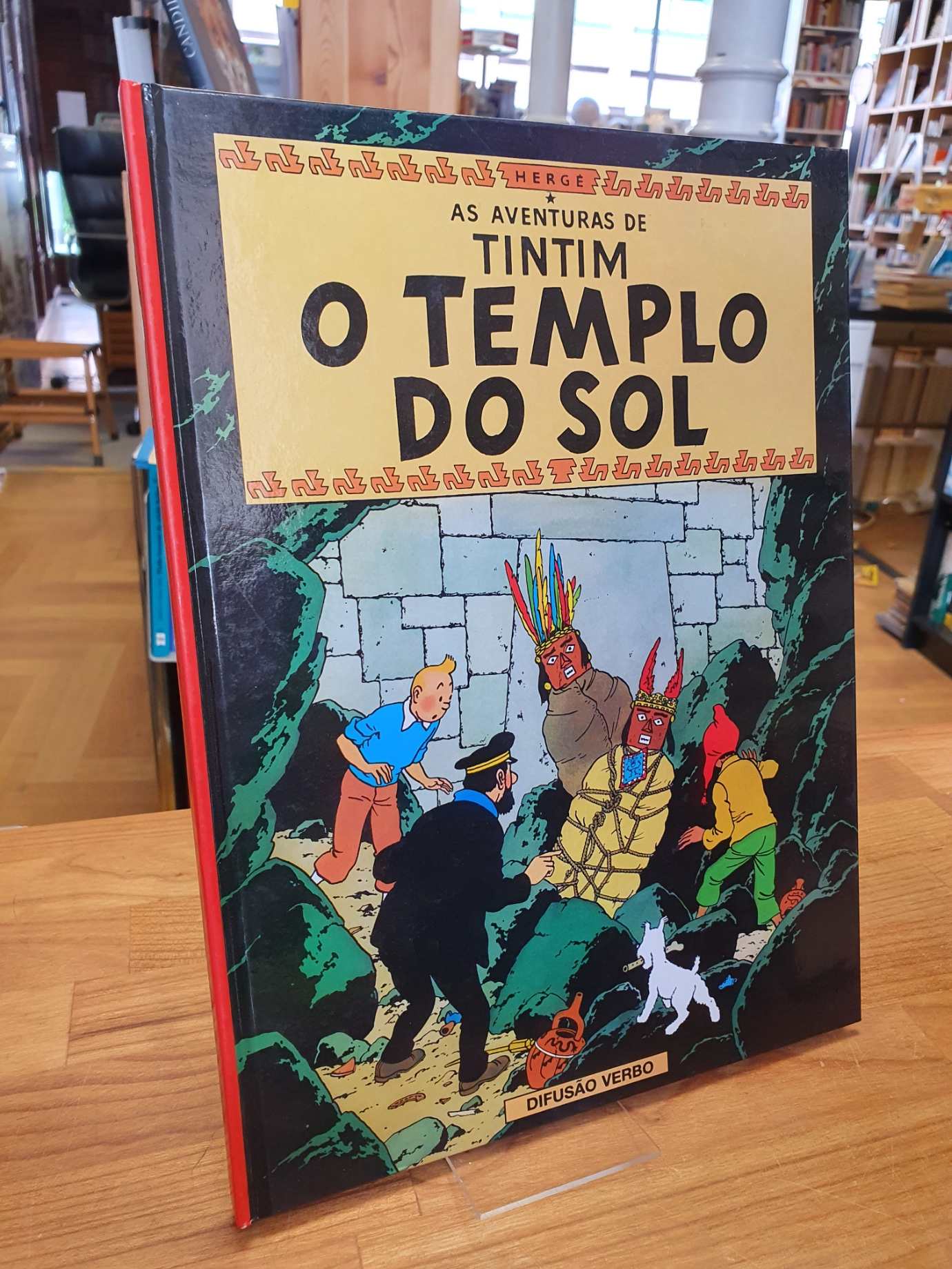 Hergé, O templo do sol – As adventuras de Tintim,