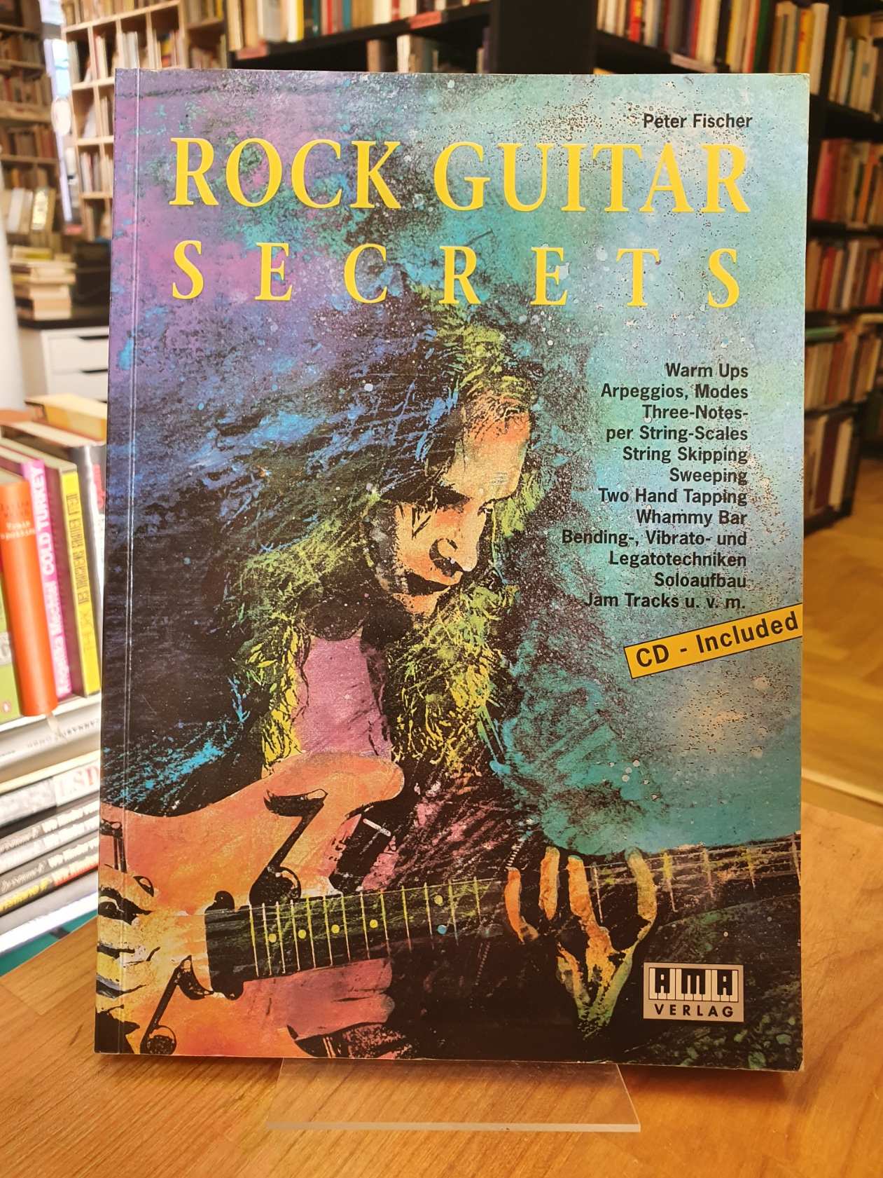 Fischer, Rock Guitar Secrets – Warm Ups, Arpeggios, Modes, Three-Notes-per Strin