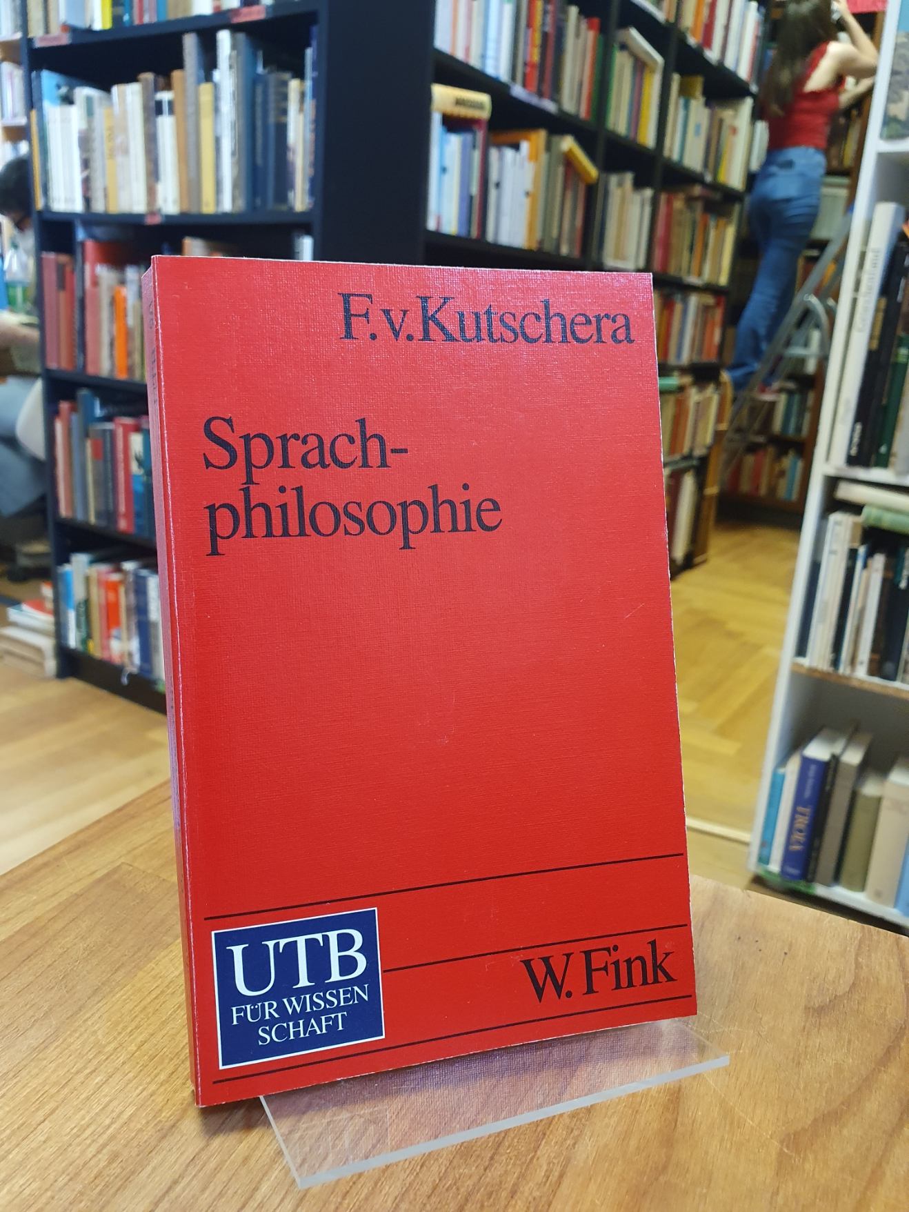 Kutschera, Sprachphilosophie, Kutschera, Sprachphilosophie,