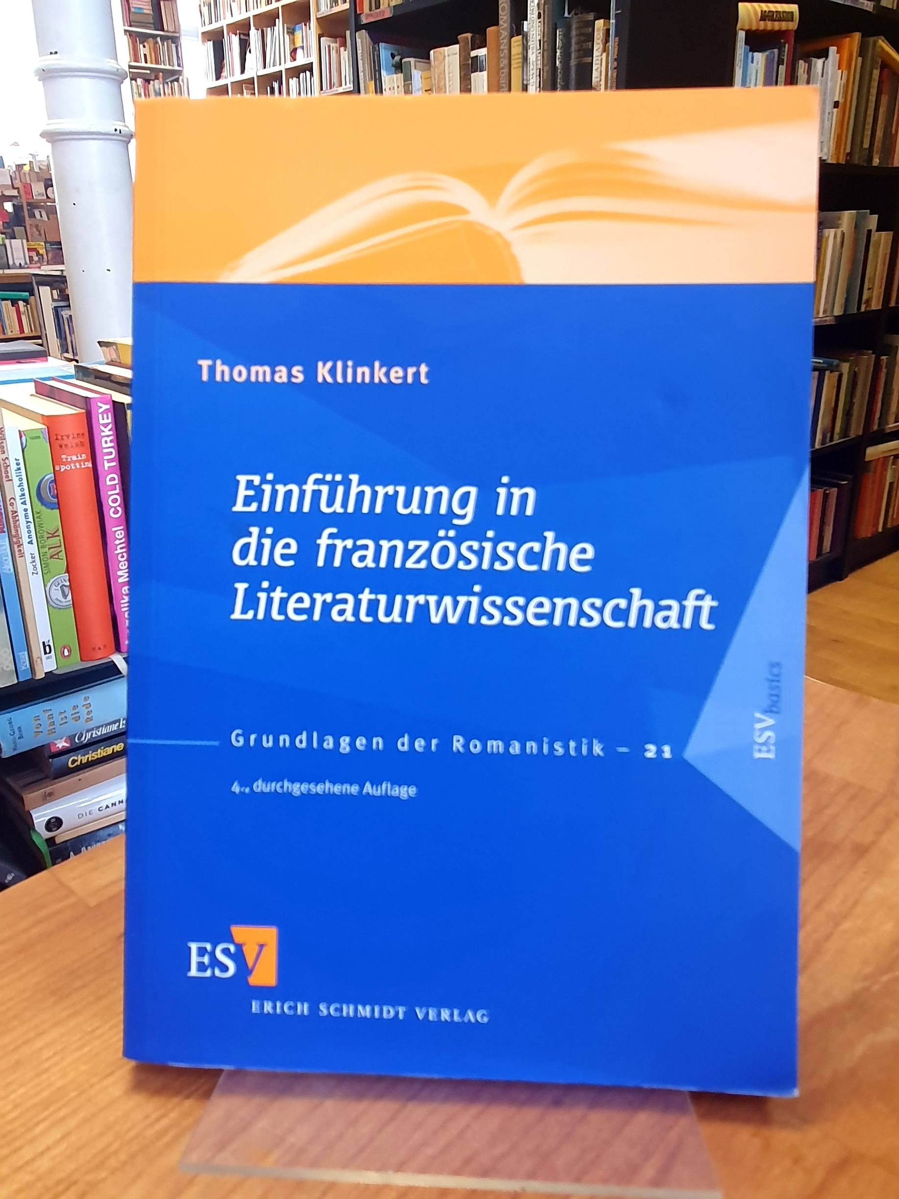 Klinkert, Einführung in die französische Literaturwissenschaft,