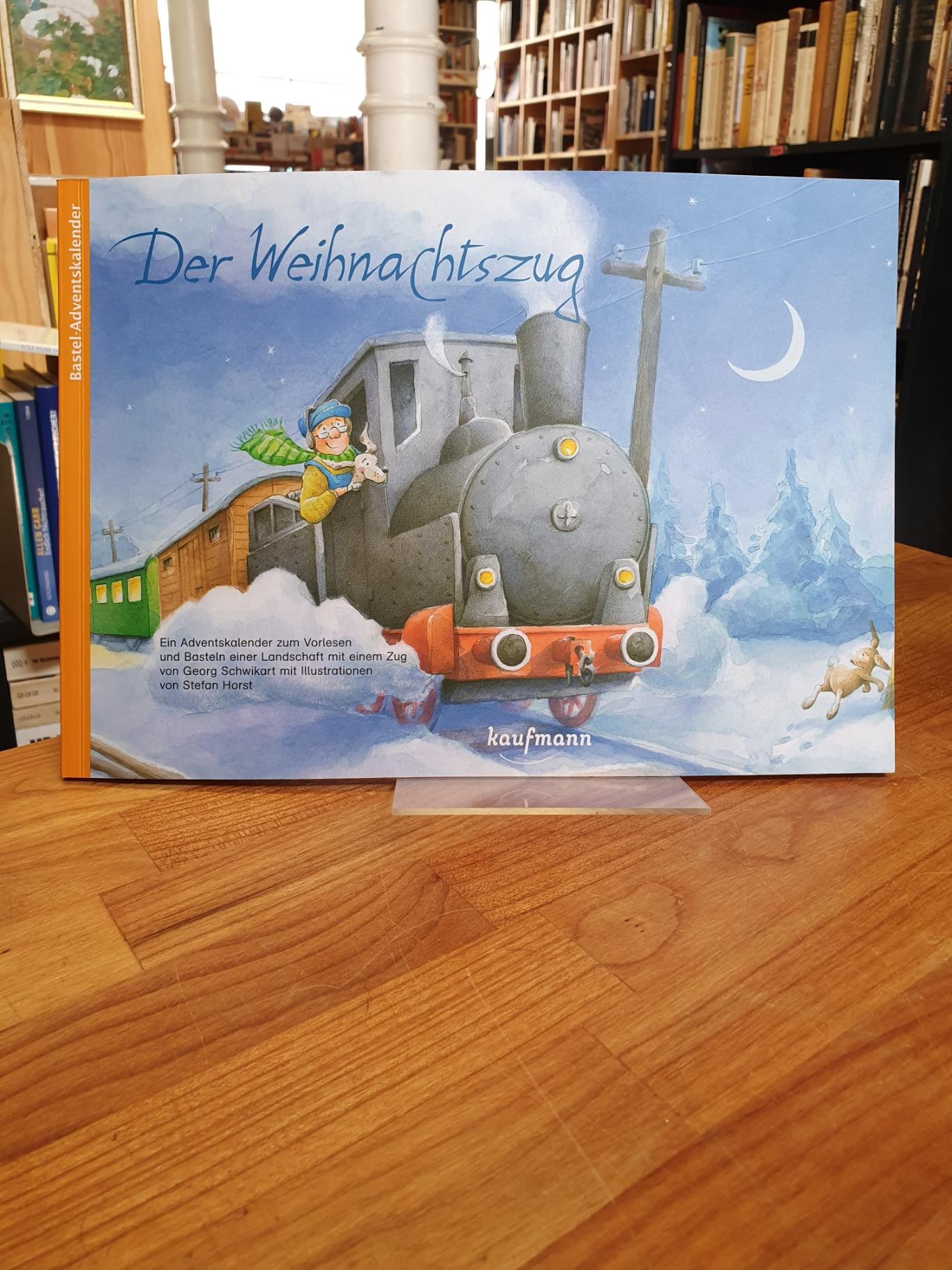 Schwikart, Der Weihnachtszug – Ein Adventskalender zum Vorlesen und Basteln eine