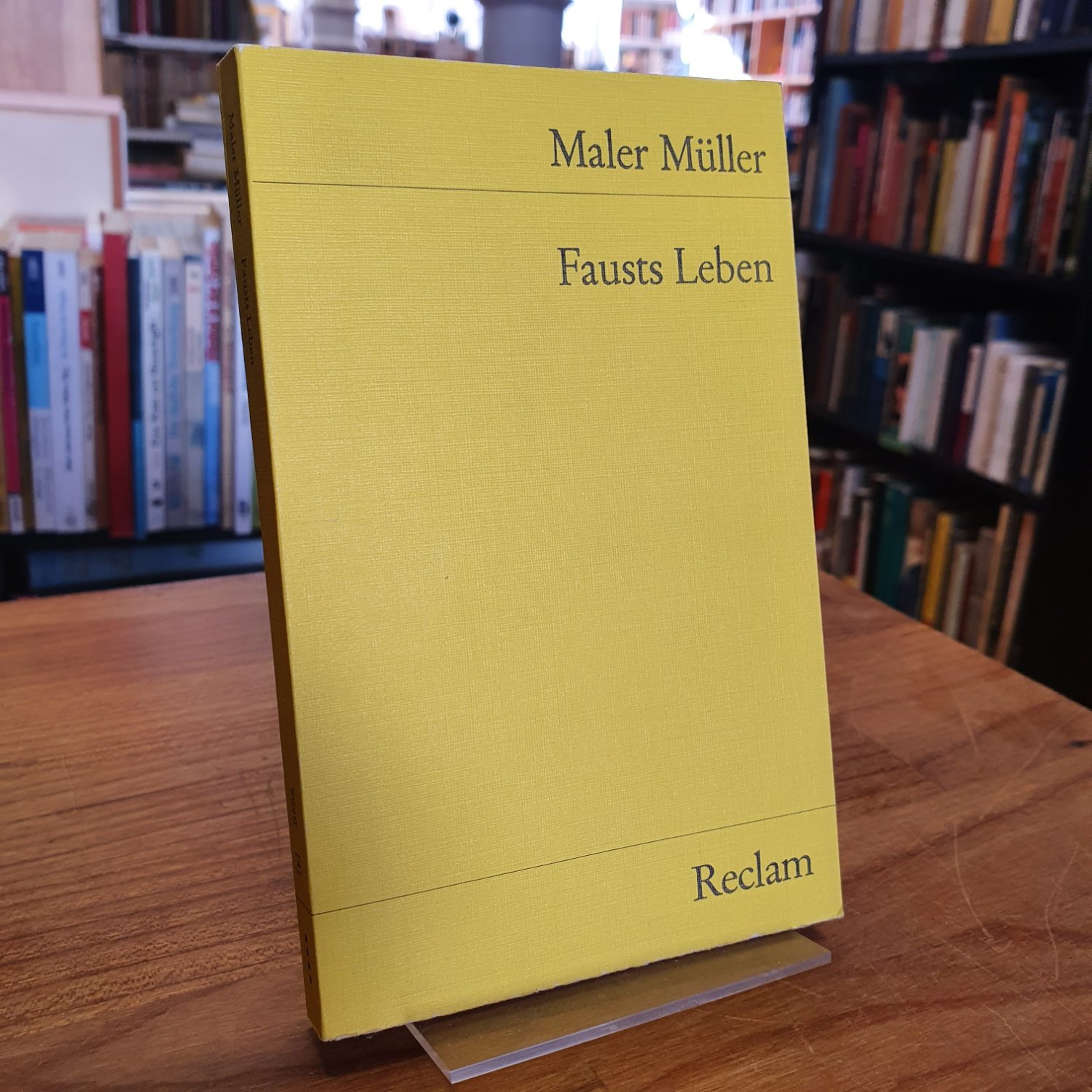 Müller, Fausts Leben – Nach Handschriften und Erstdrucken herausgegeben von Joha