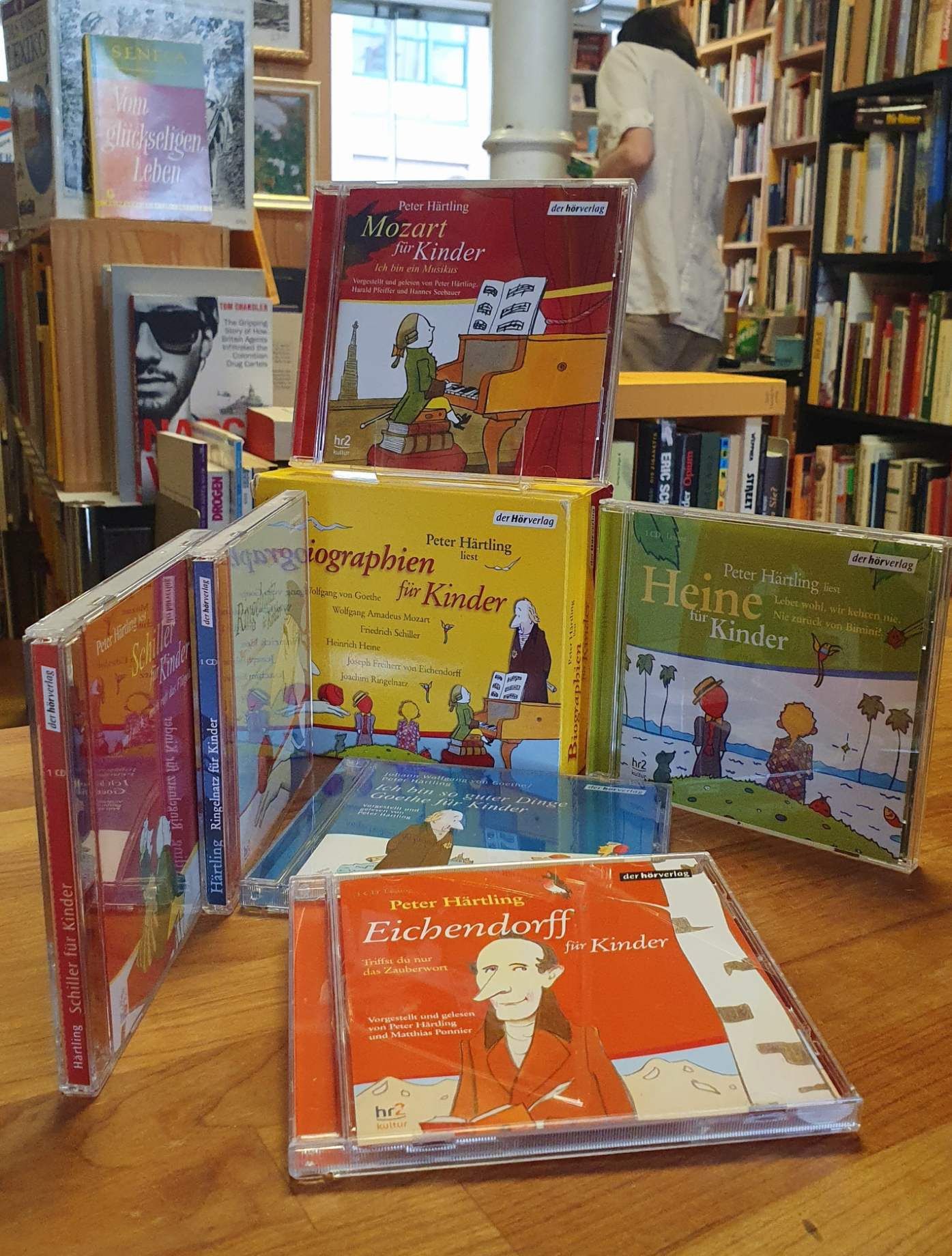 6 CDs/Hörspiele: Peter Härtling liest Biographien für Kinder – Lesungen: Johann 6 CDs/Hörspiele: Peter Härtling liest Biographien für Kinder – Lesungen: Johann