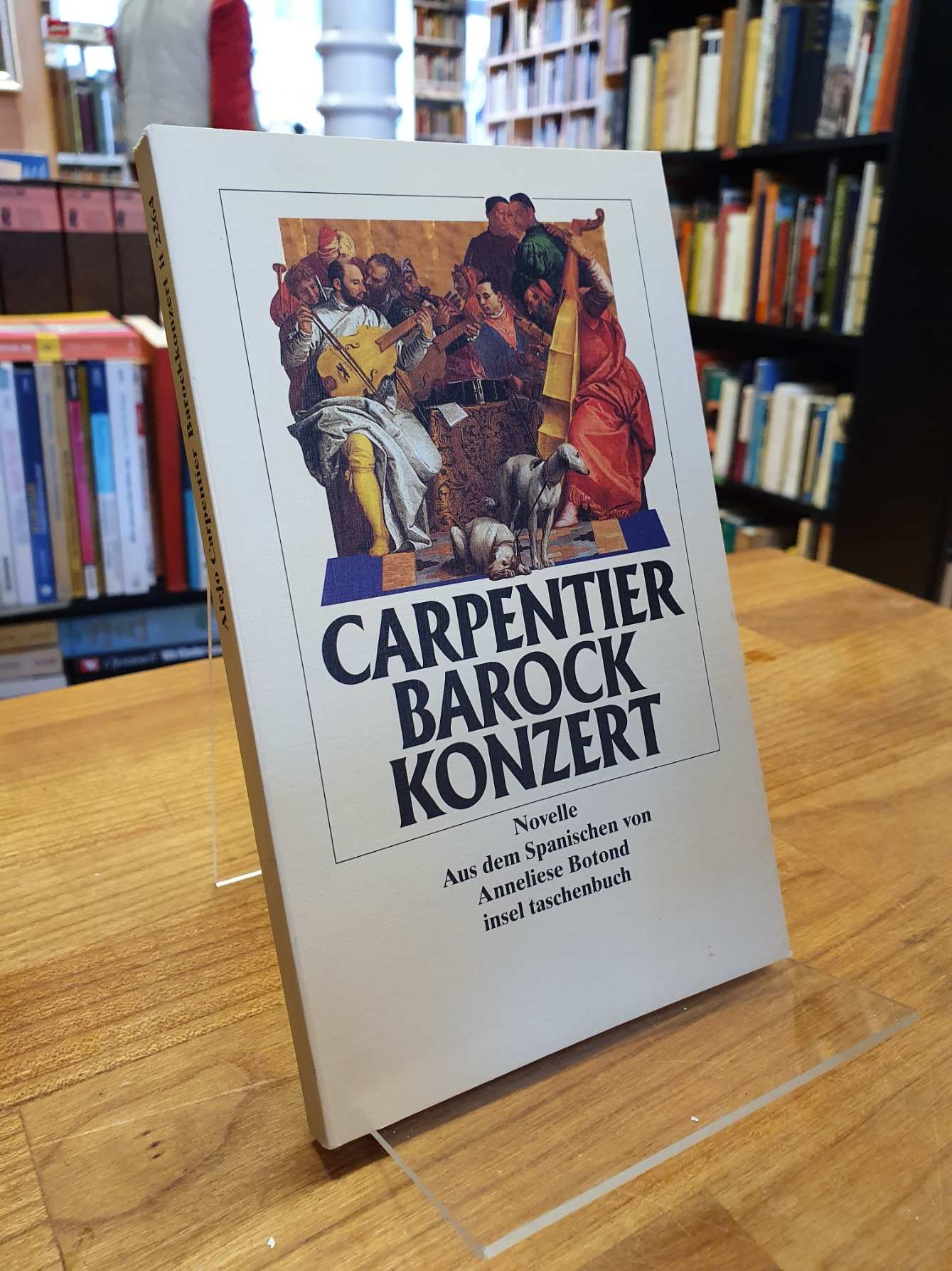 Carpentier, Barockkonzert – Novelle, Carpentier, Barockkonzert – Novelle,