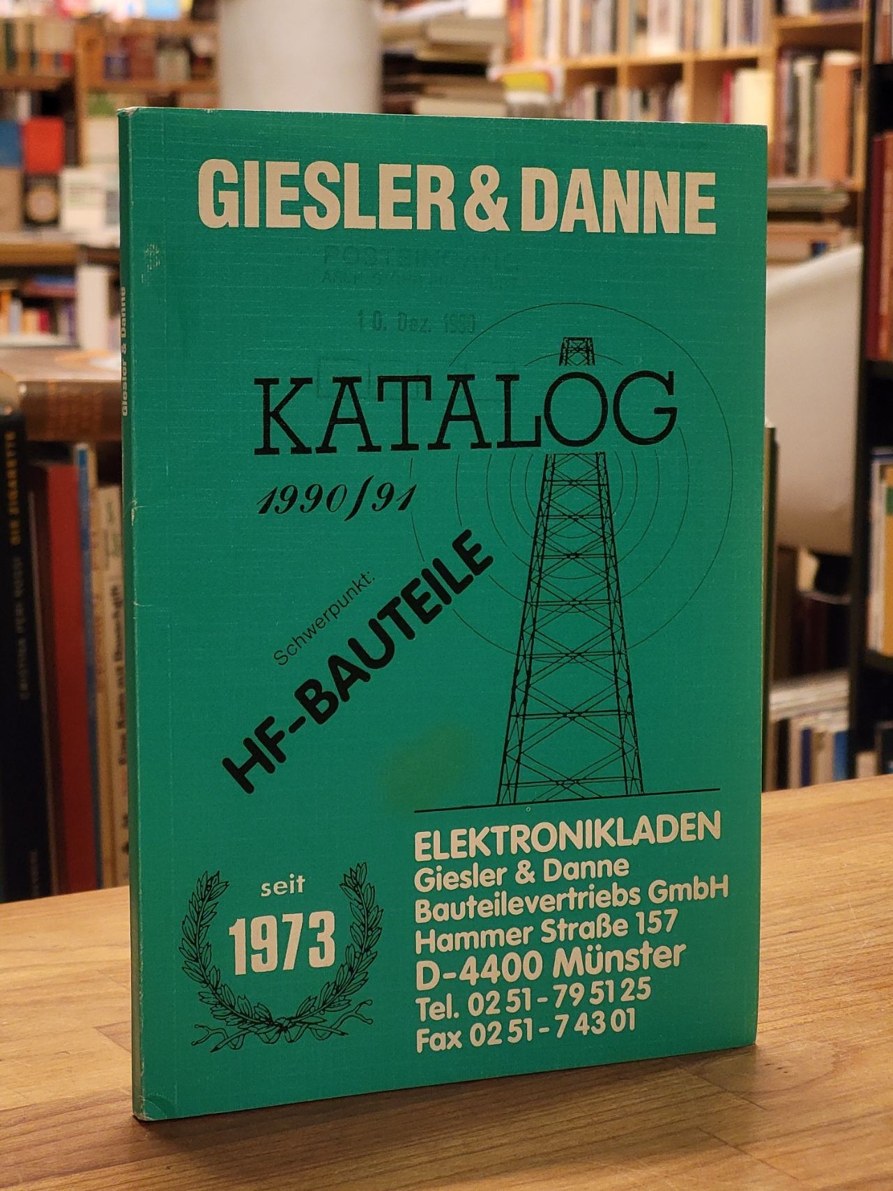 Giesler & Danne, Katalog 1990/91 – Schwerpunkt: HF-Bauteile,