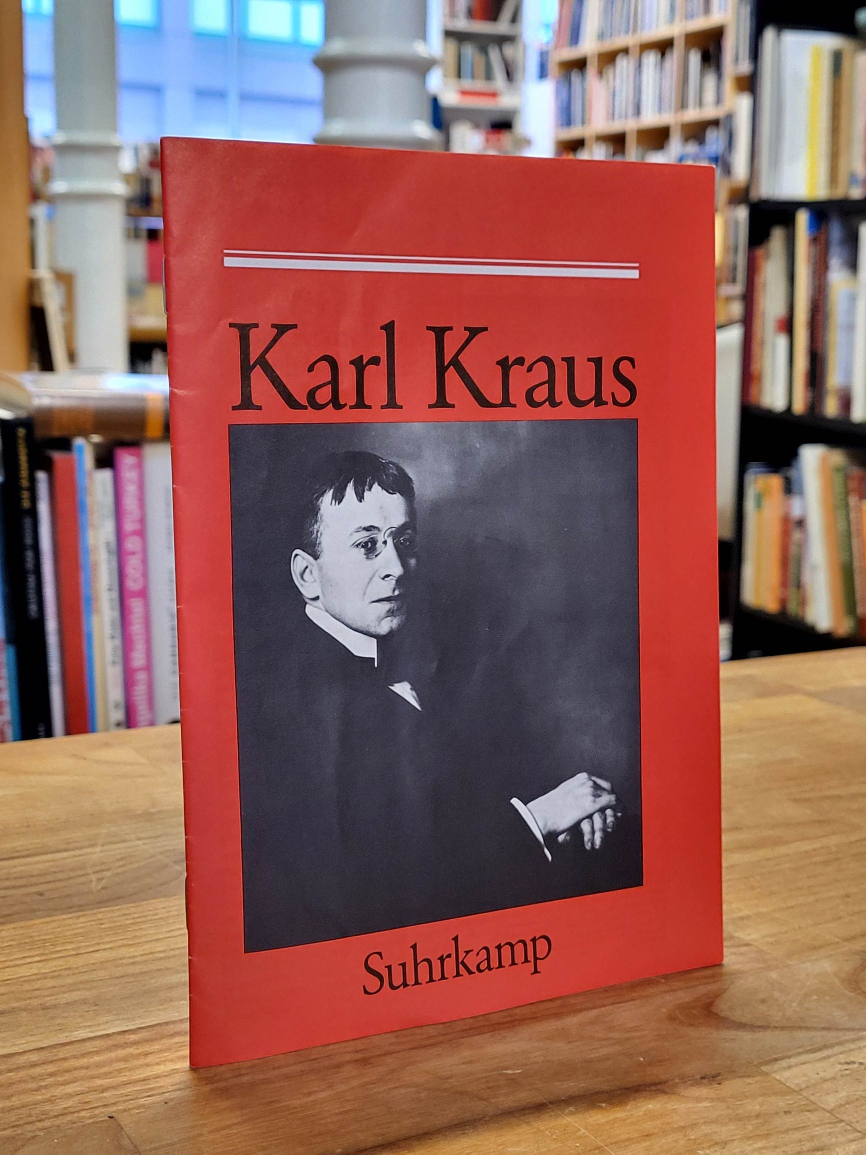 Insel Verlag, Suhrkamp Verlag – Verlagswerbung: ‚Karl Kraus‘,