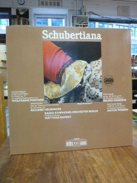 Schubertiana, Schallplatte,