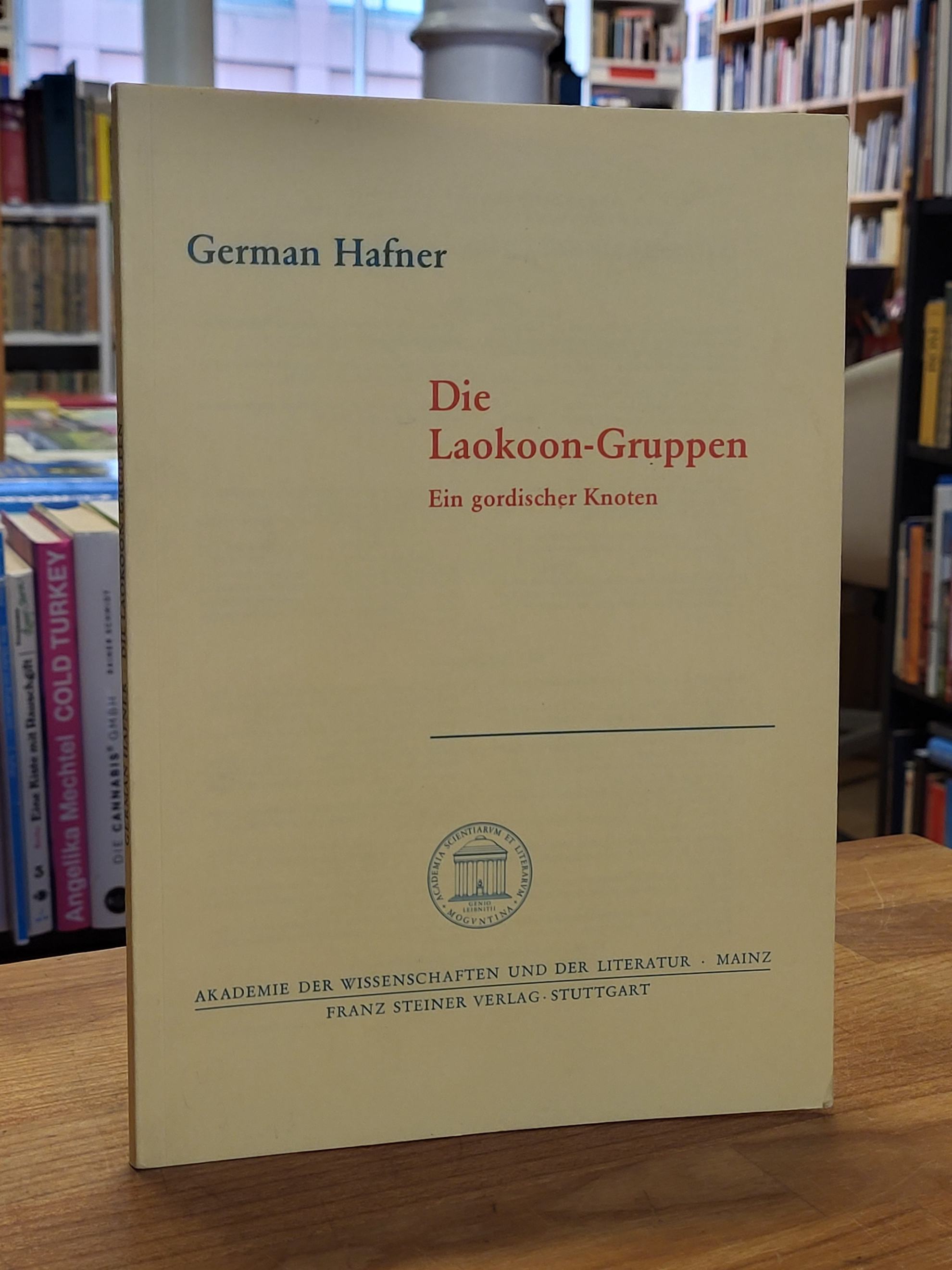 Hafner, Die Laokoon-Gruppen – Ein gordischer Knoten, Hafner, Die Laokoon-Gruppen – Ein gordischer Knoten,