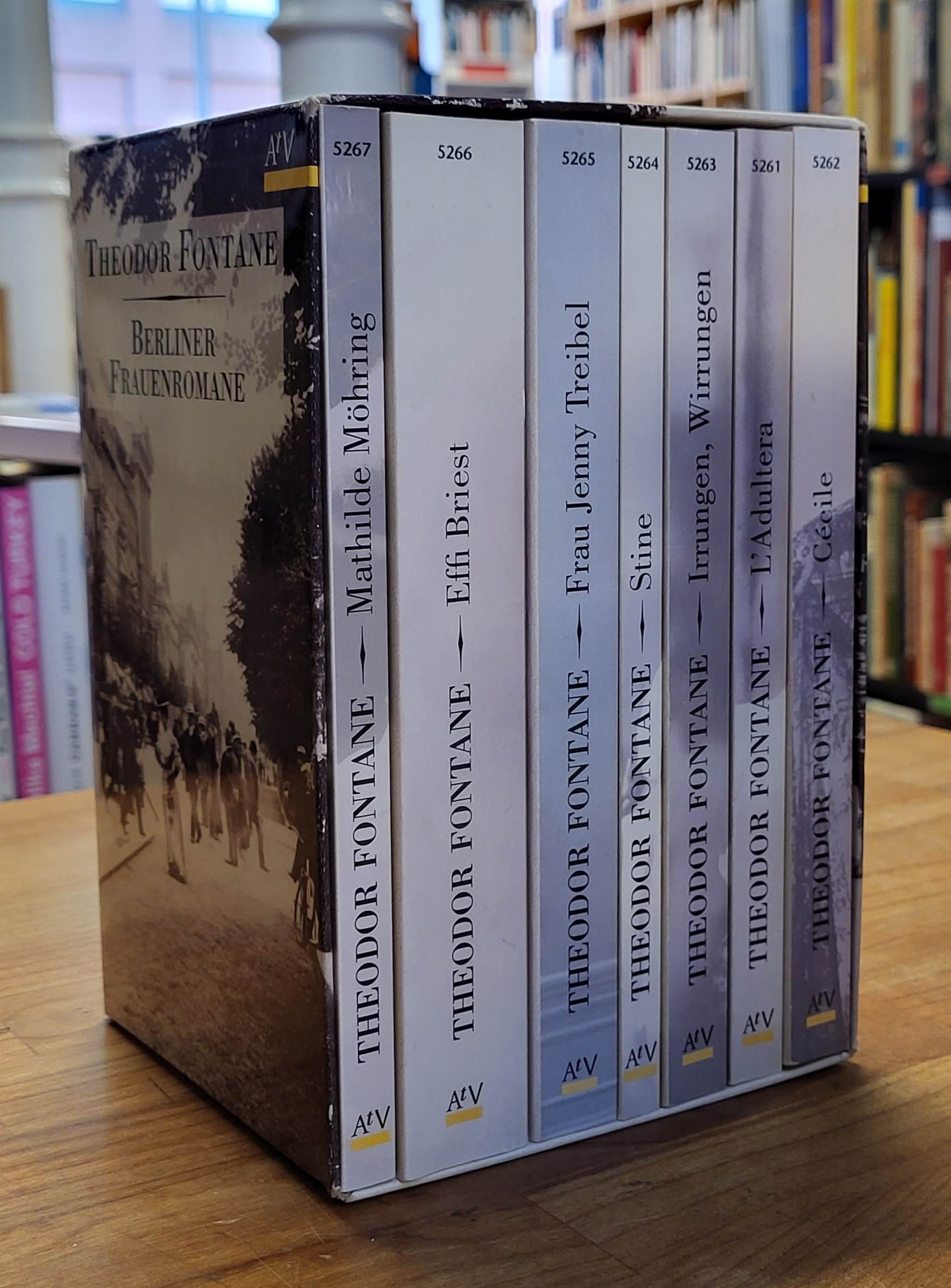 Fontane, Berliner Frauenromane in 7 Bänden: L’ Adultera, Cecile, Irrungen, Wirru Fontane, Berliner Frauenromane in 7 Bänden: L’ Adultera, Cecile, Irrungen, Wirru