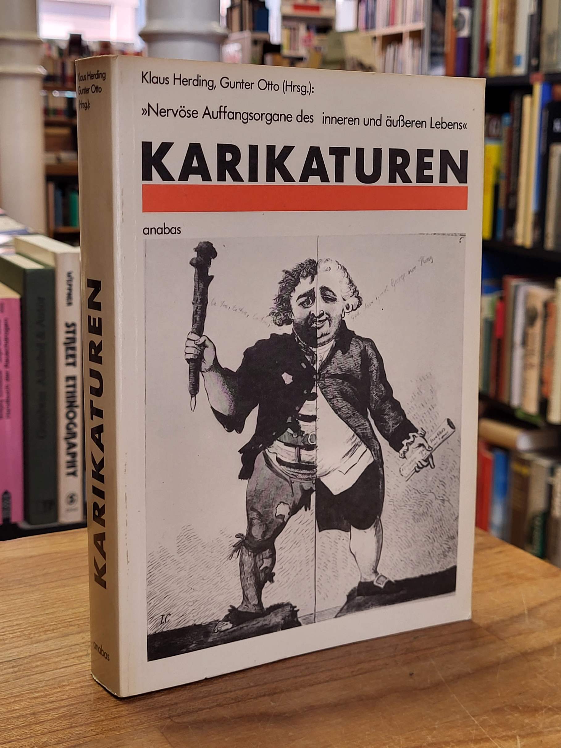 Herding, Karikaturen – „Nervöse Auffangsorgane des inneren und äußeren Lebens“, Herding, Karikaturen – „Nervöse Auffangsorgane des inneren und äußeren Lebens“,