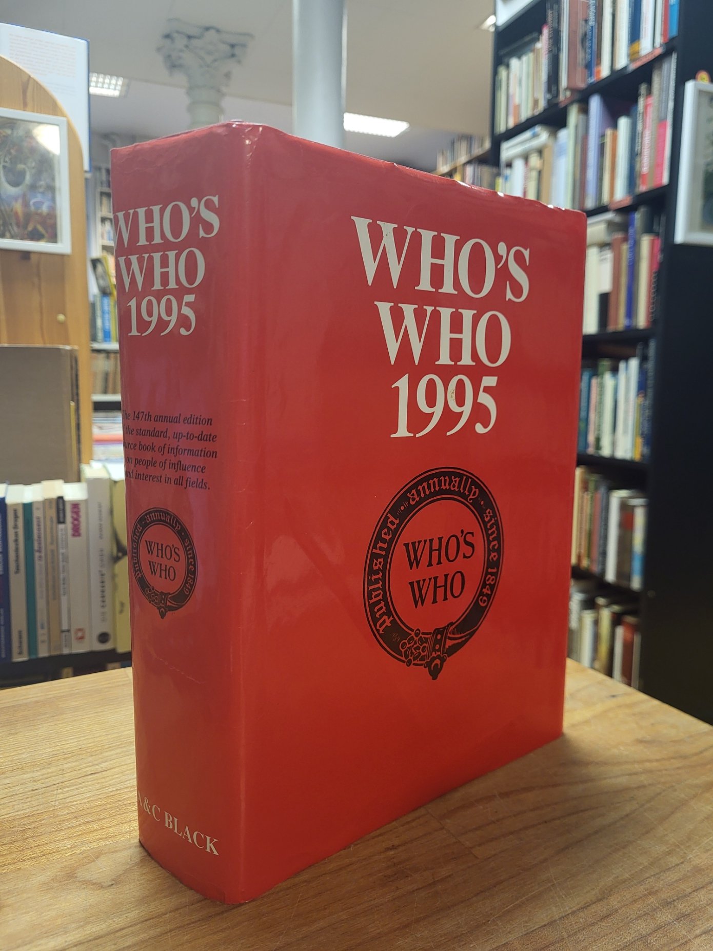 Who’s Who 1995 – An Annual Biographical Dictionary, Who’s Who 1995 – An Annual Biographical Dictionary,