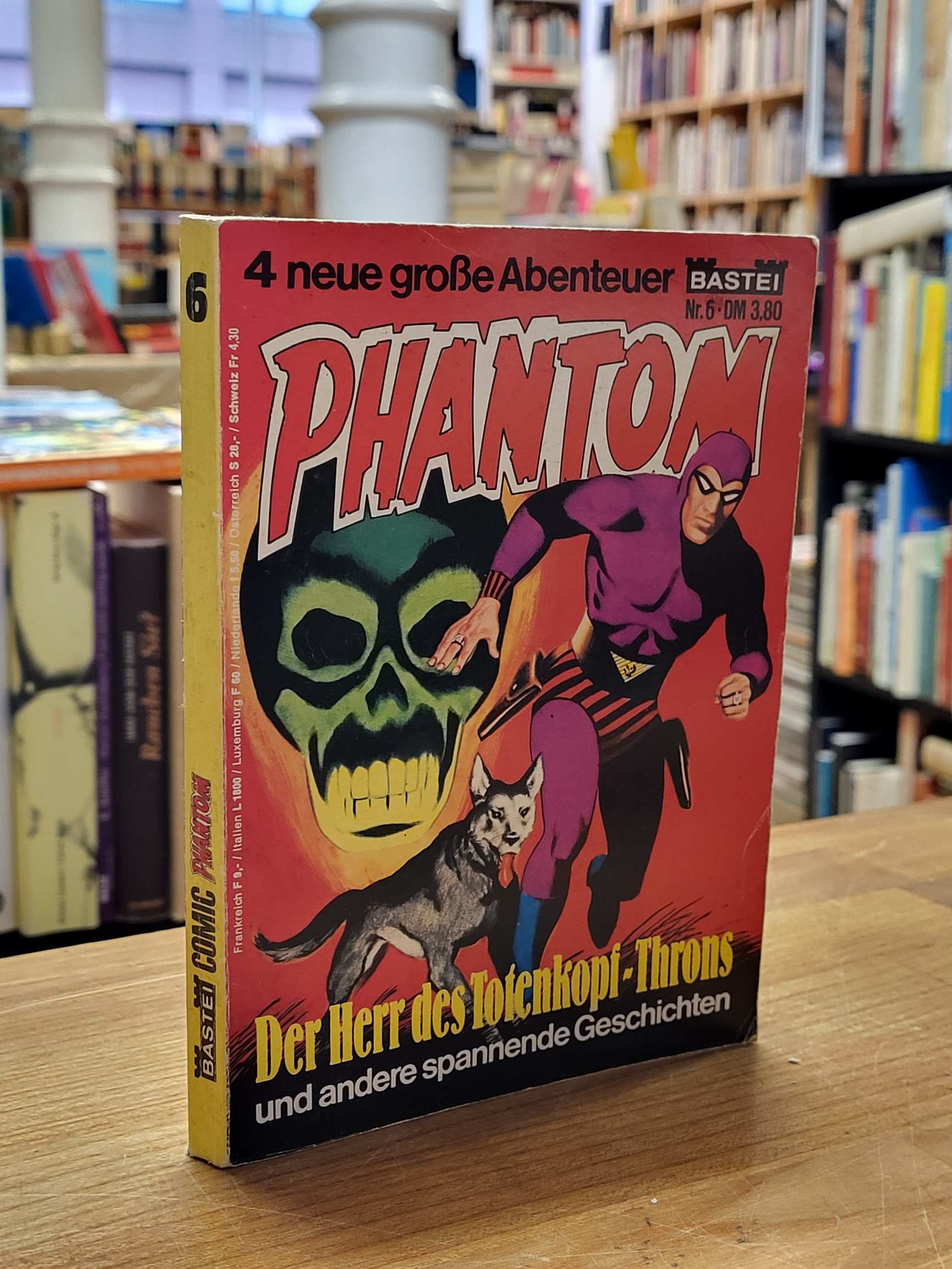 Phantom – Der Herr des Totenkopf-Throns und andere spannende Geschichten – 4 neu Phantom – Der Herr des Totenkopf-Throns und andere spannende Geschichten – 4 neu
