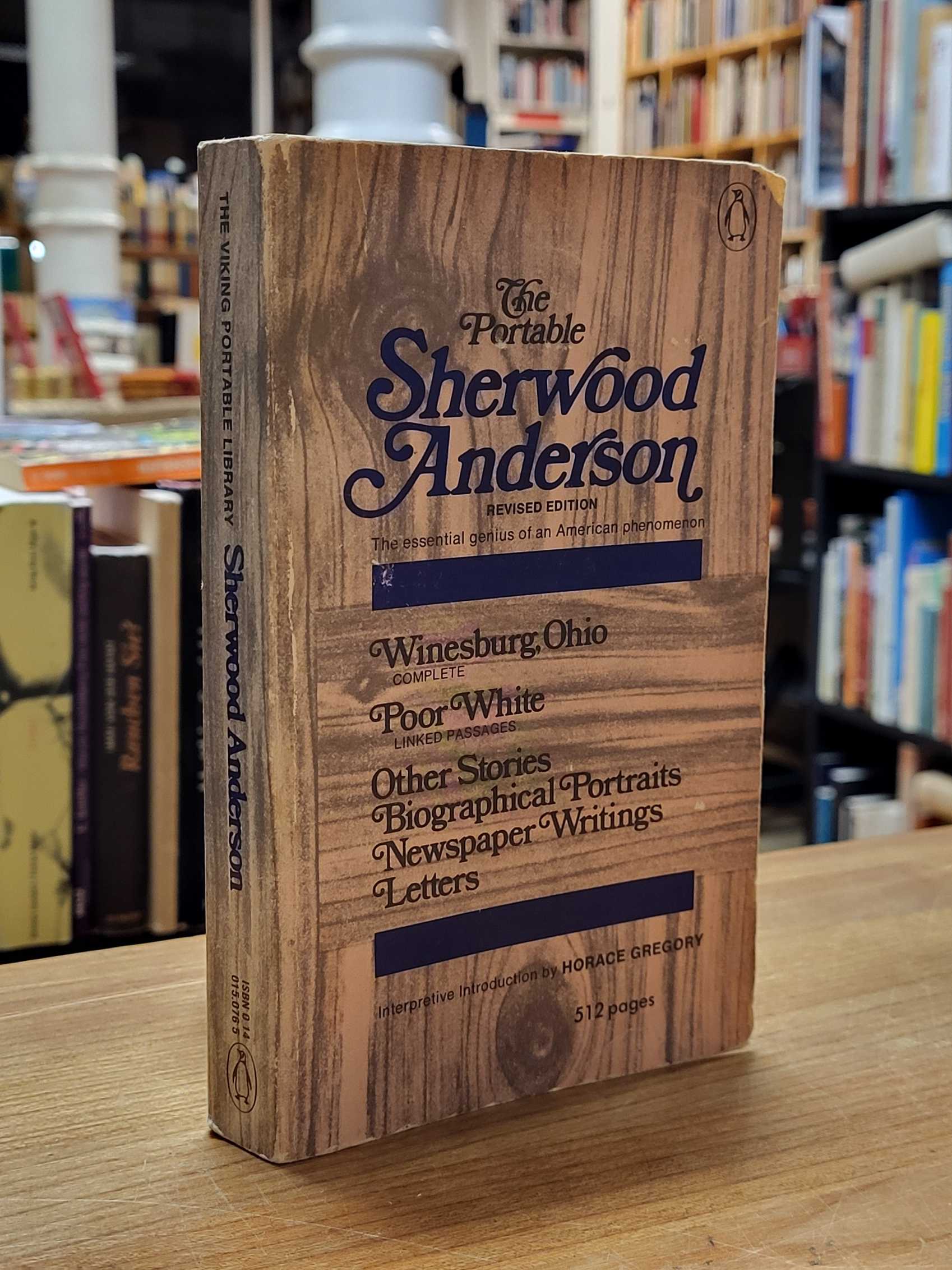 Anderson, The Portable Sherwood Anderson, Anderson, The Portable Sherwood Anderson,