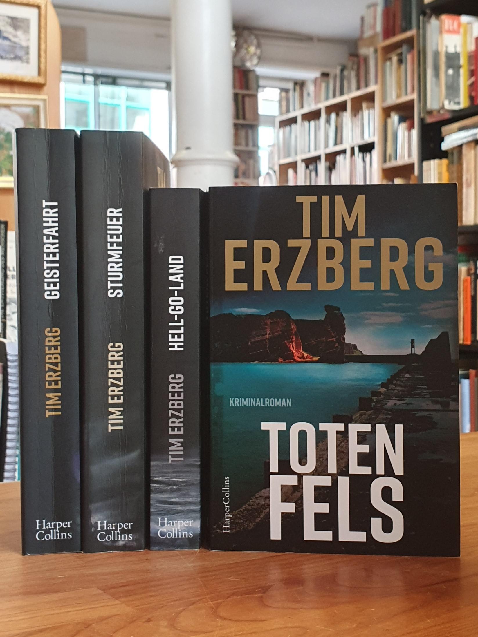 Erzberg, Konvolut von vier Erzberg-Krimis: Hell-Go-Land / Sturmfeuer / Geisterfa Erzberg, Konvolut von vier Erzberg-Krimis: Hell-Go-Land / Sturmfeuer / Geisterfa