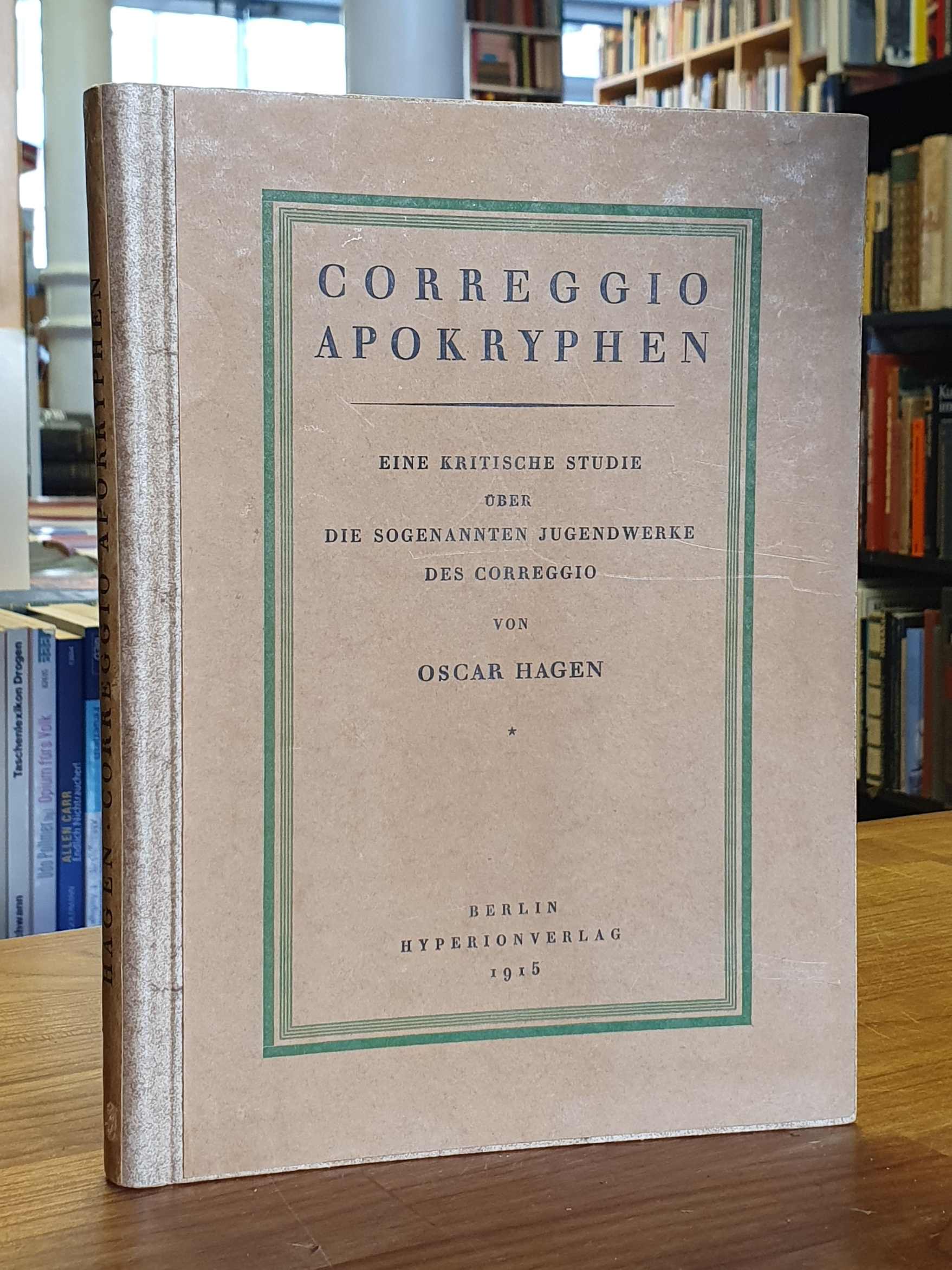 Correggio, Correggio Apokryphen – Eine kritische Studie über die sogenannten Jug