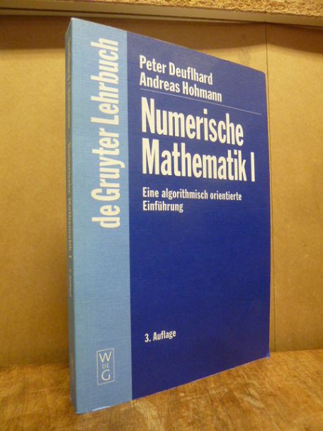 Numerische Mathematik, Numerische Mathematik,