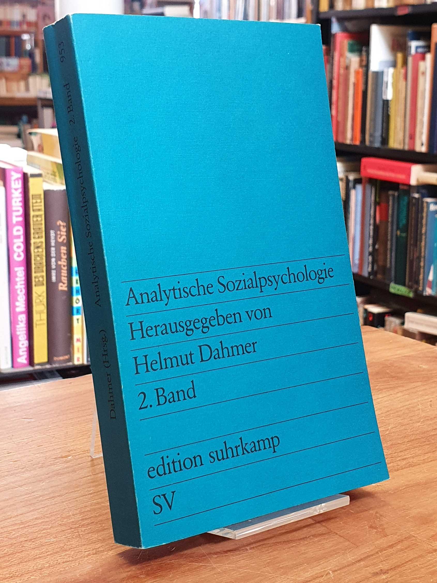 Analytische Sozialpsychologie – Band 2,