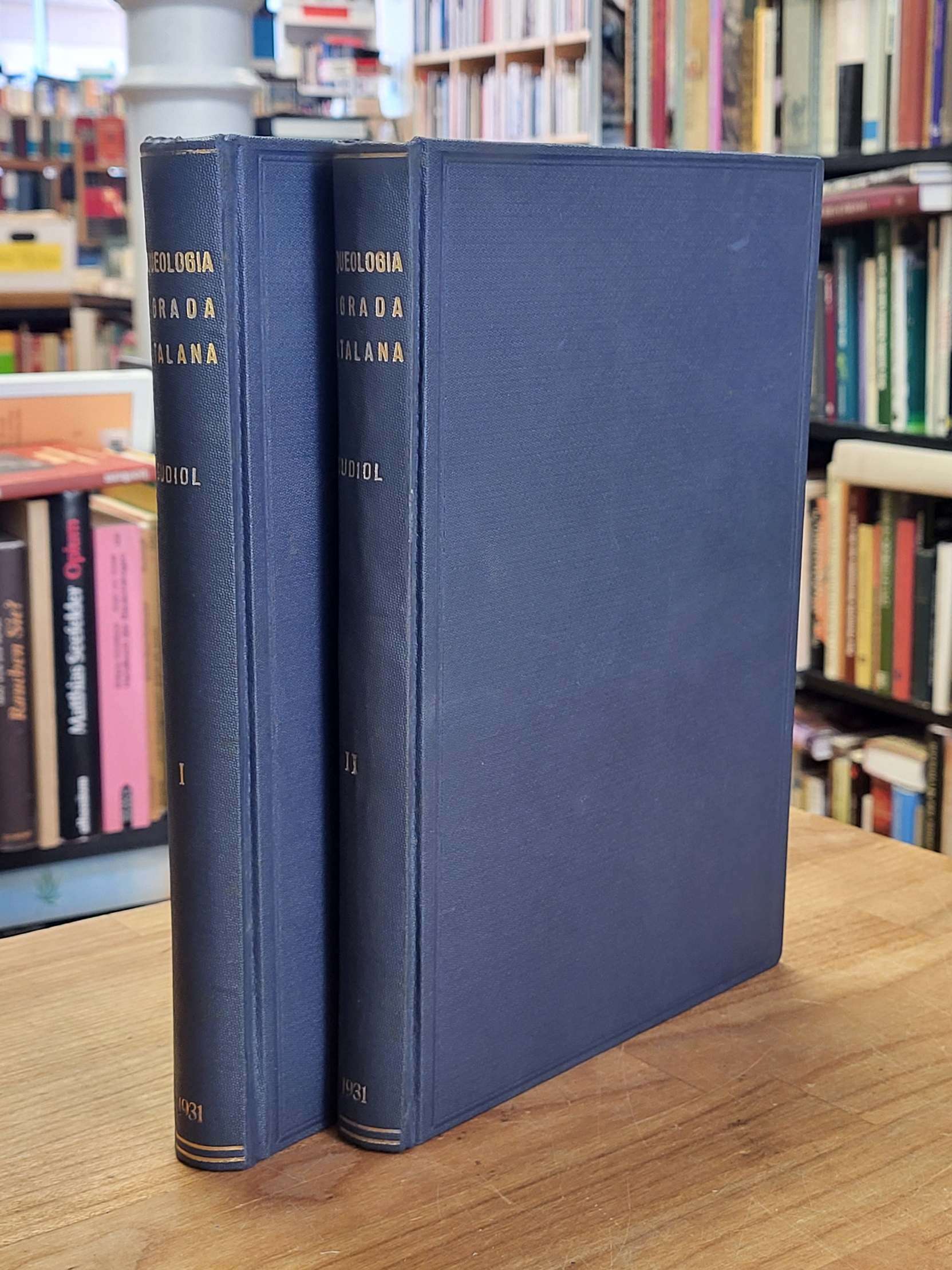 Gudiol Cunill, Nocions d’arqueologia sagrada catalana, Vol. 1 et 2, (so komplett Gudiol Cunill, Nocions d’arqueologia sagrada catalana, Vol. 1 et 2, (so komplett