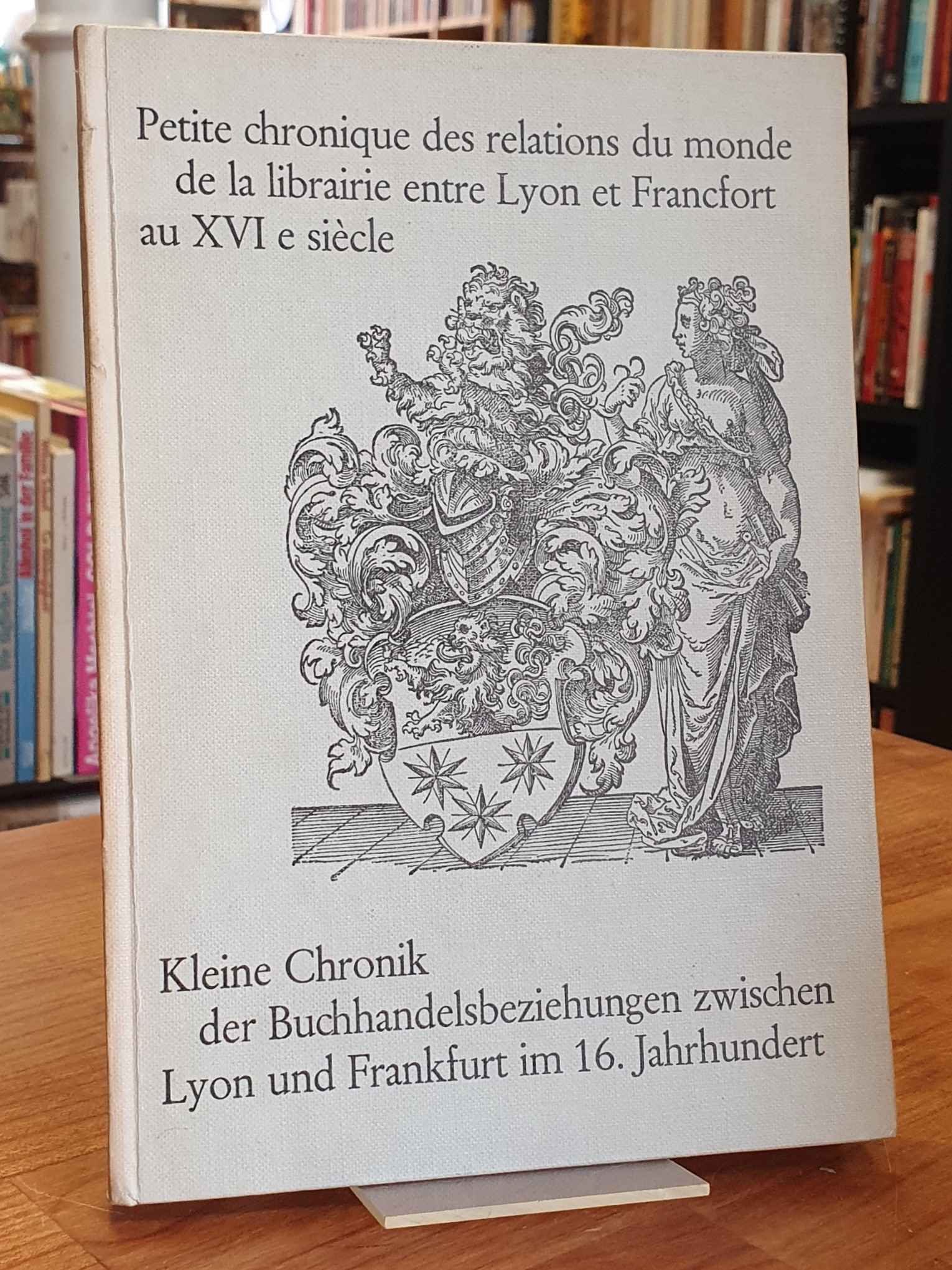 Glocke, Petite chronique des relations du monde de la librairie entre Lyon et Fr Glocke, Petite chronique des relations du monde de la librairie entre Lyon et Fr
