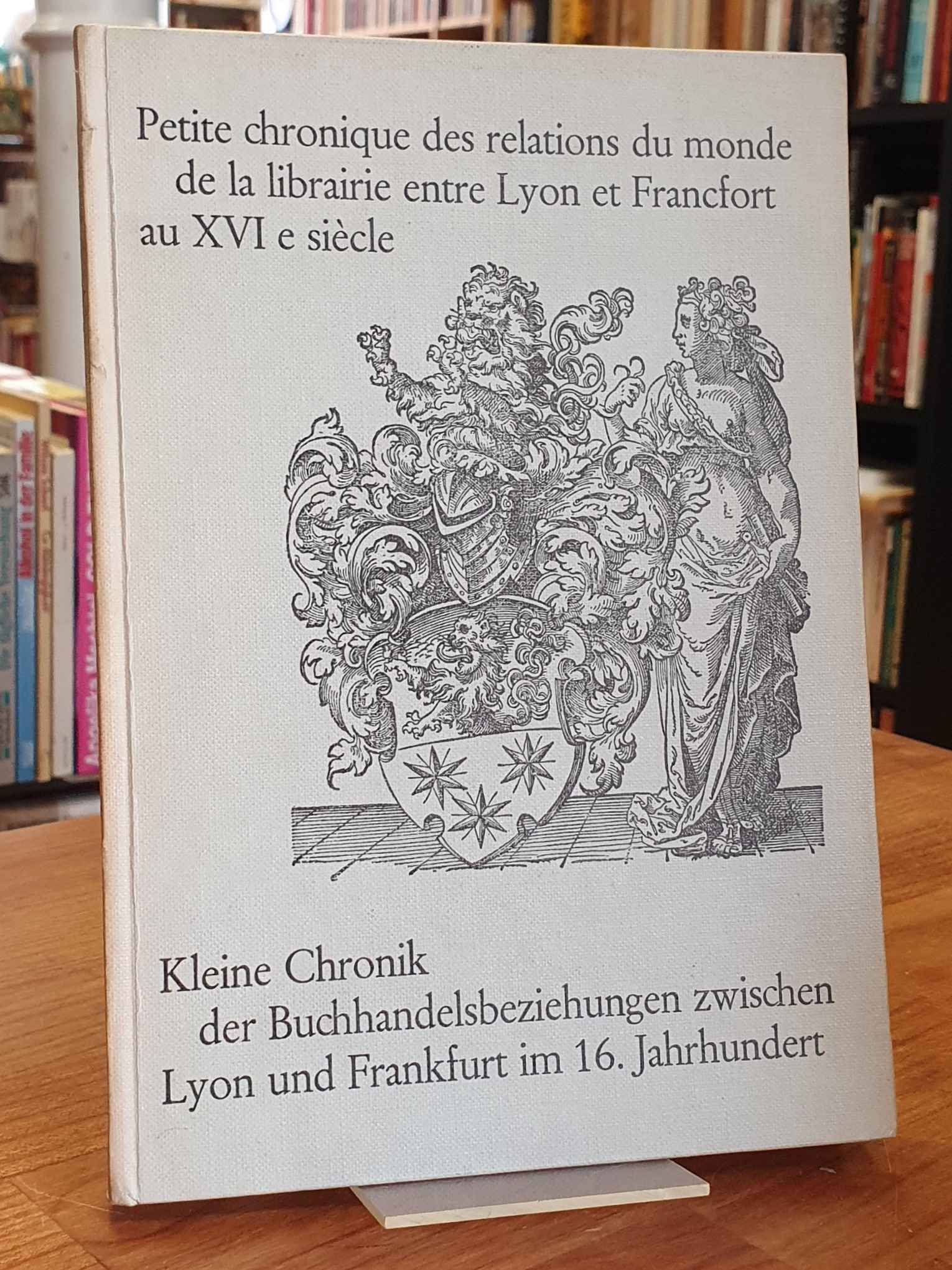 Glocke, Petite chronique des relations du monde de la librairie entre Lyon et Fr