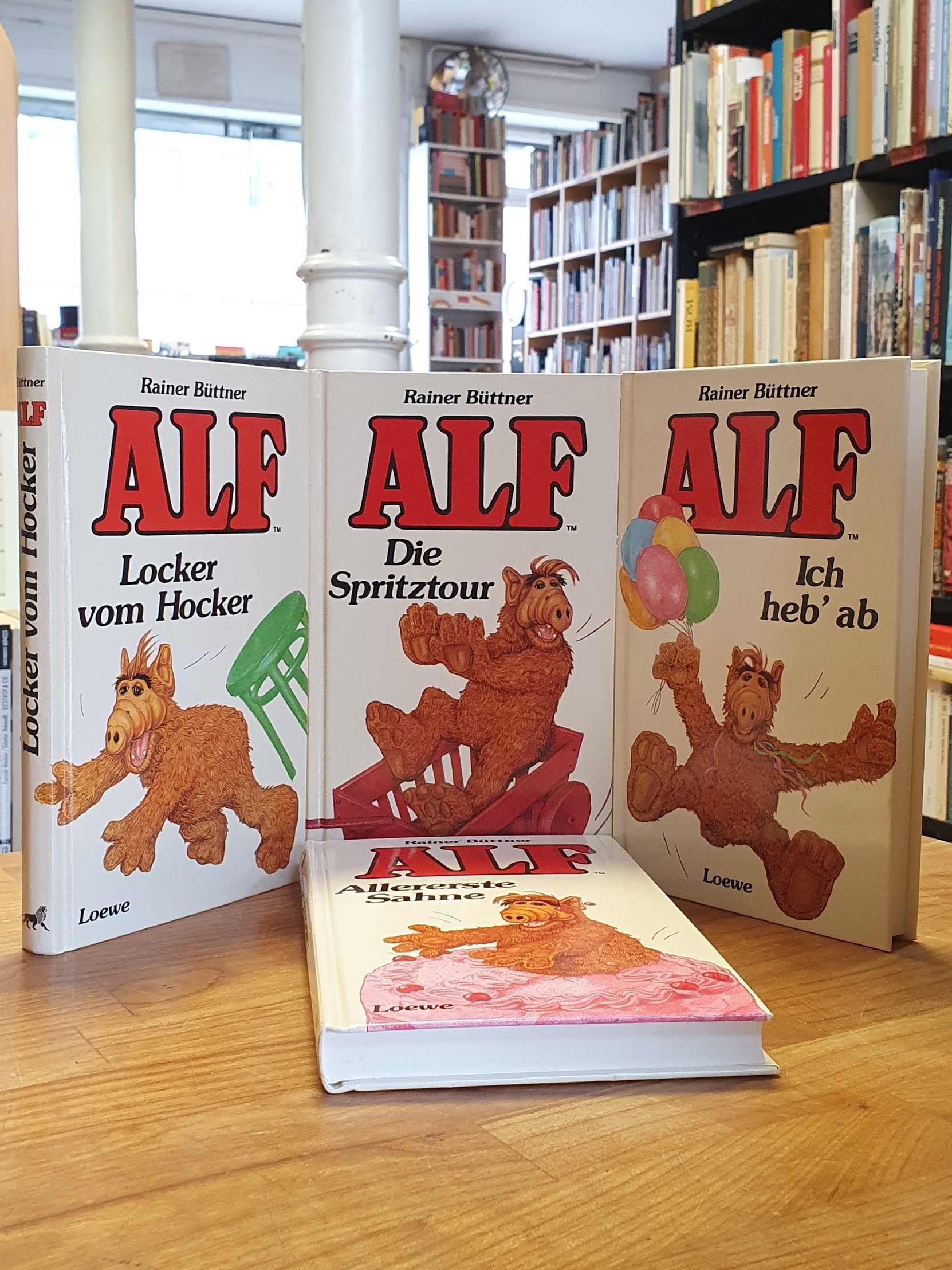 Büttner, Alf – Konvolut von vier Bänden,