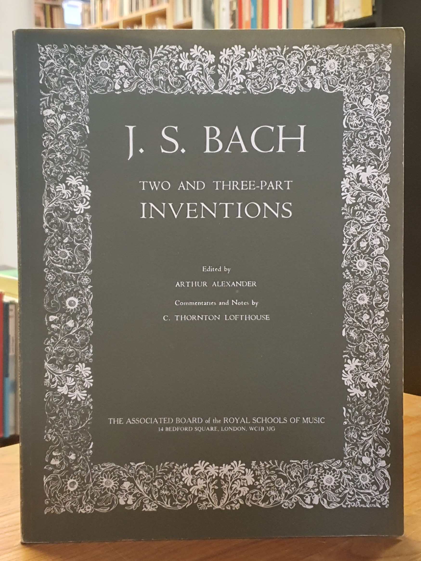 Bach, Two and Three-Part Inventions,