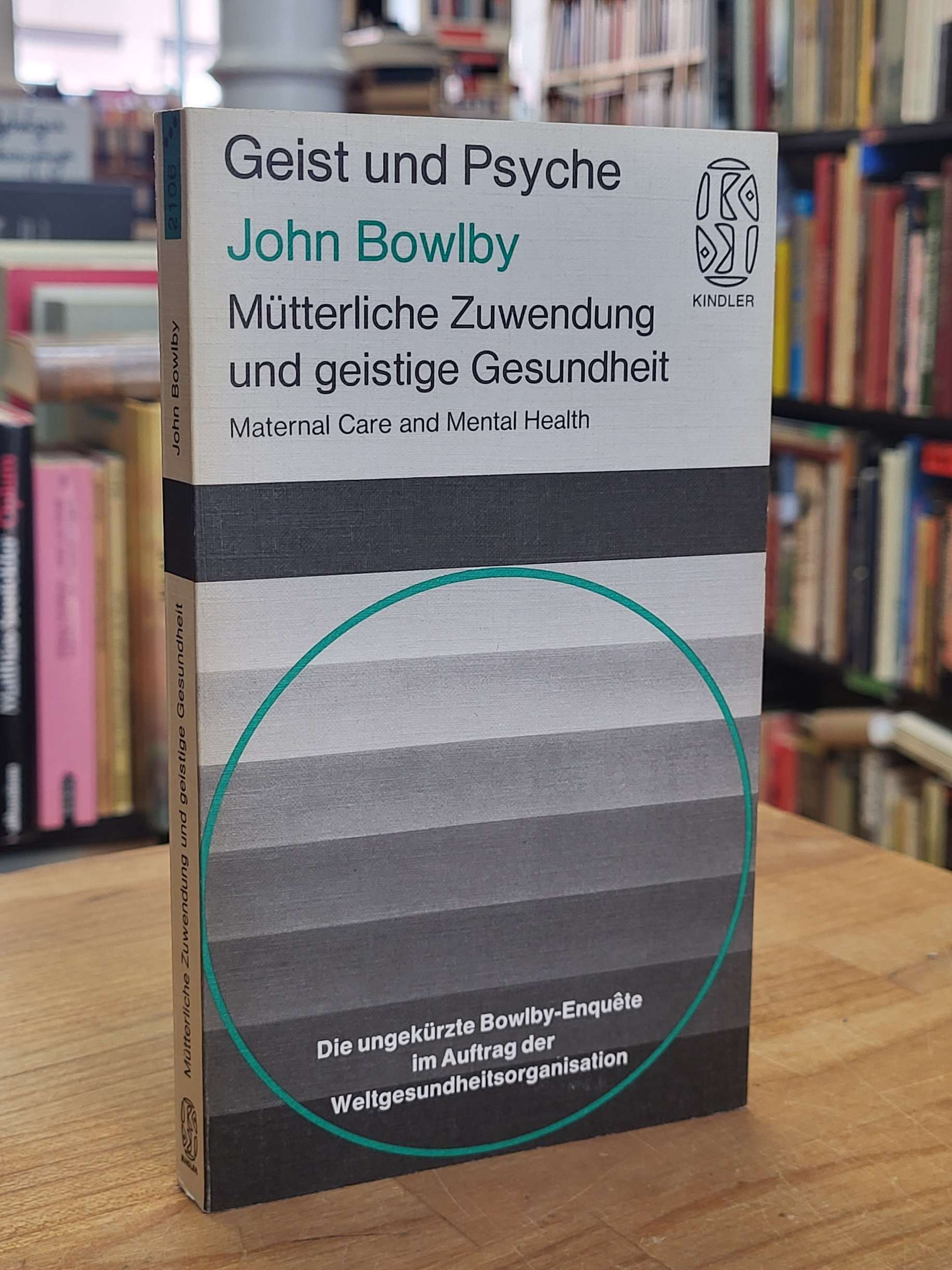 Bowlby, Mütterliche Zuwendung und geistige Gesundheit, Bowlby, Mütterliche Zuwendung und geistige Gesundheit,